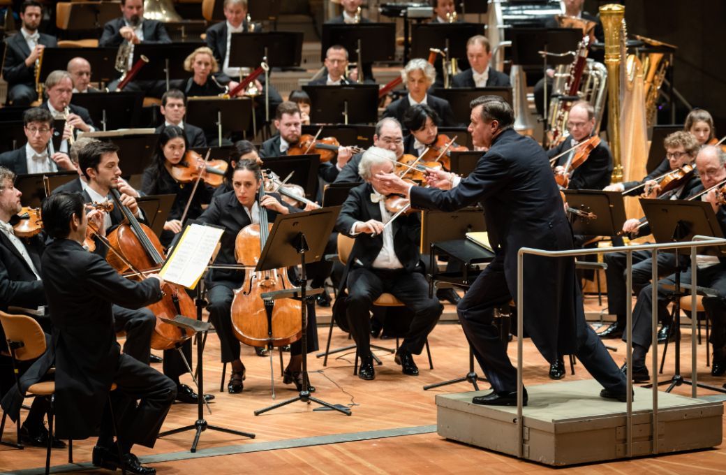 Christian Thielemann dirigiert die Berliner Philharmoniker &copy; Stephan Rabold