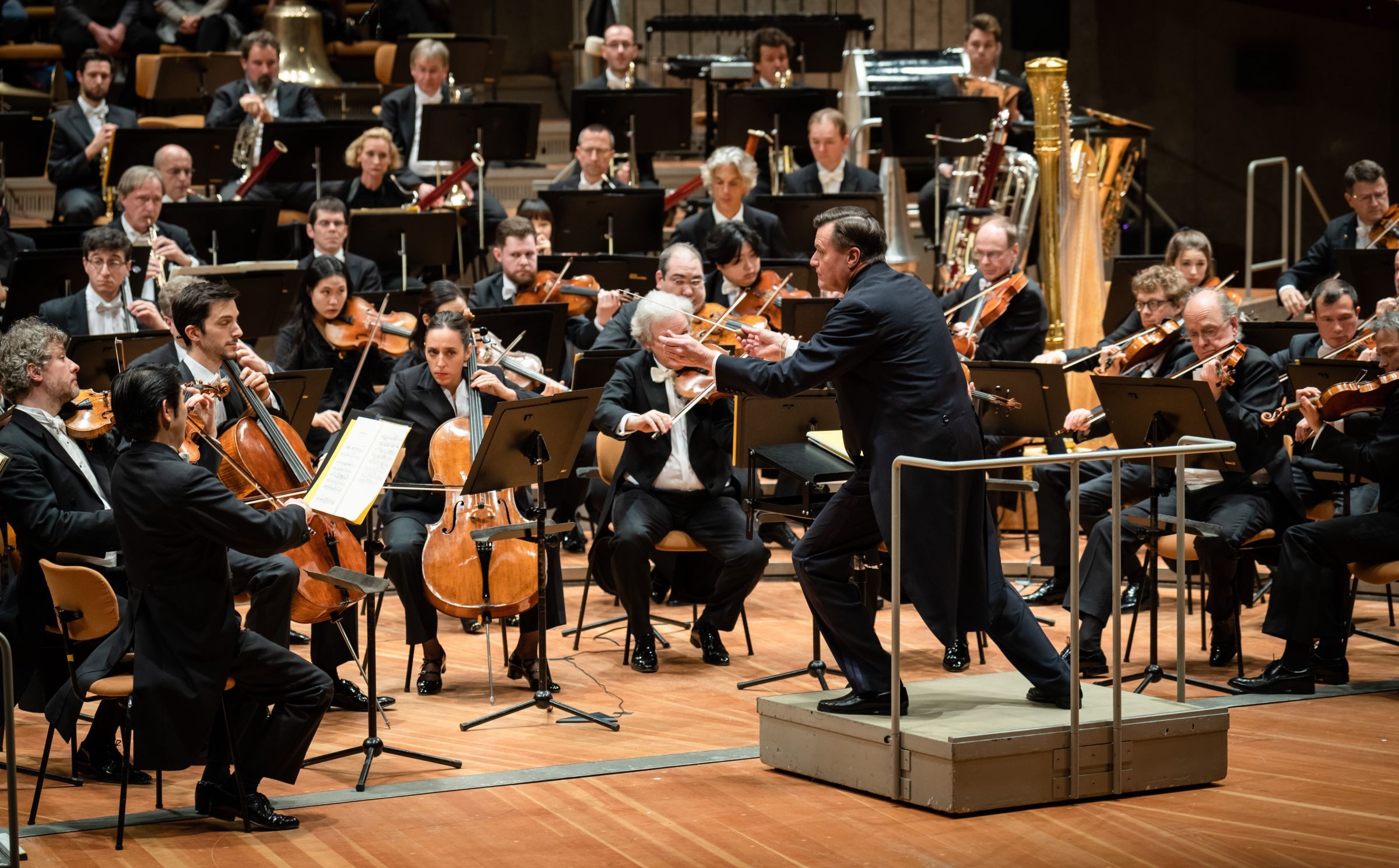 Christian Thielemann dirigiert die Berliner Philharmoniker &copy; Stephan Rabold