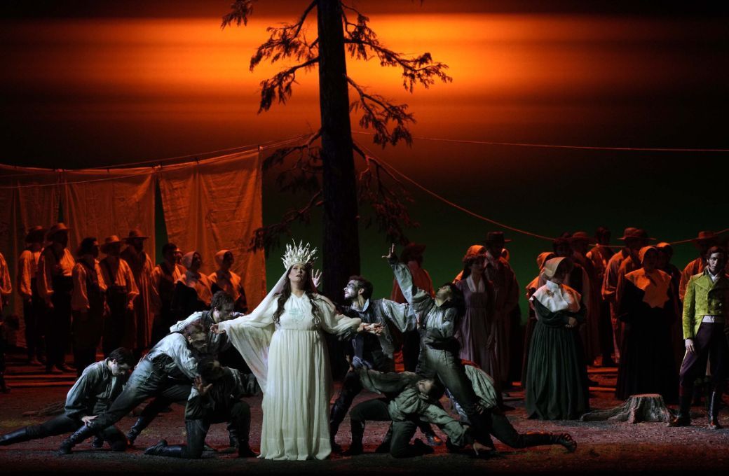 Jessica Pratt en el papel de Amina © Javier del Real | Teatro Real