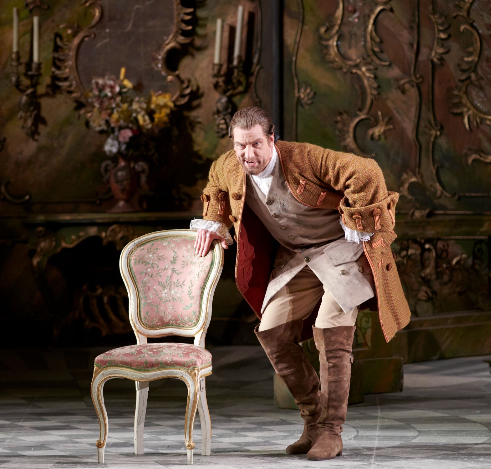 Günther Groissböck (Baron Ochs) © Wiener Staatsoper | Michael Pöhn
