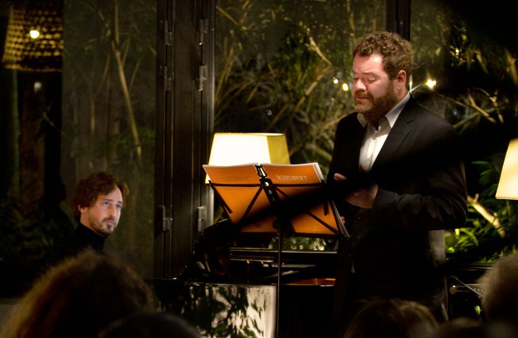 El pianista Antonio Galera y el tenor Manuel Gómez Ruiz © Festival dels Horts