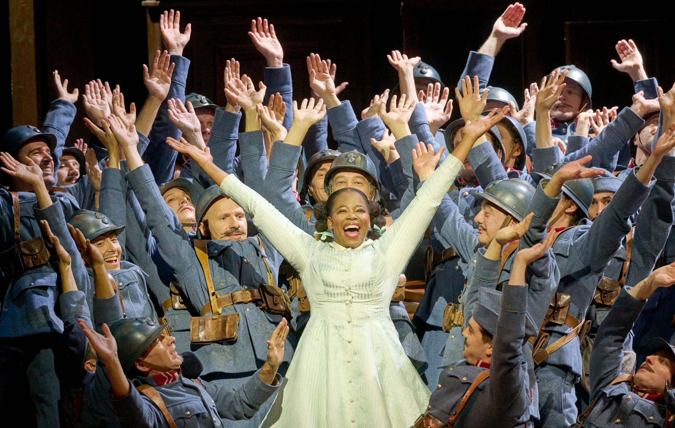 Pretty Yende (Marie) &copy; Wiener Staatsoper | Michael Pöhn