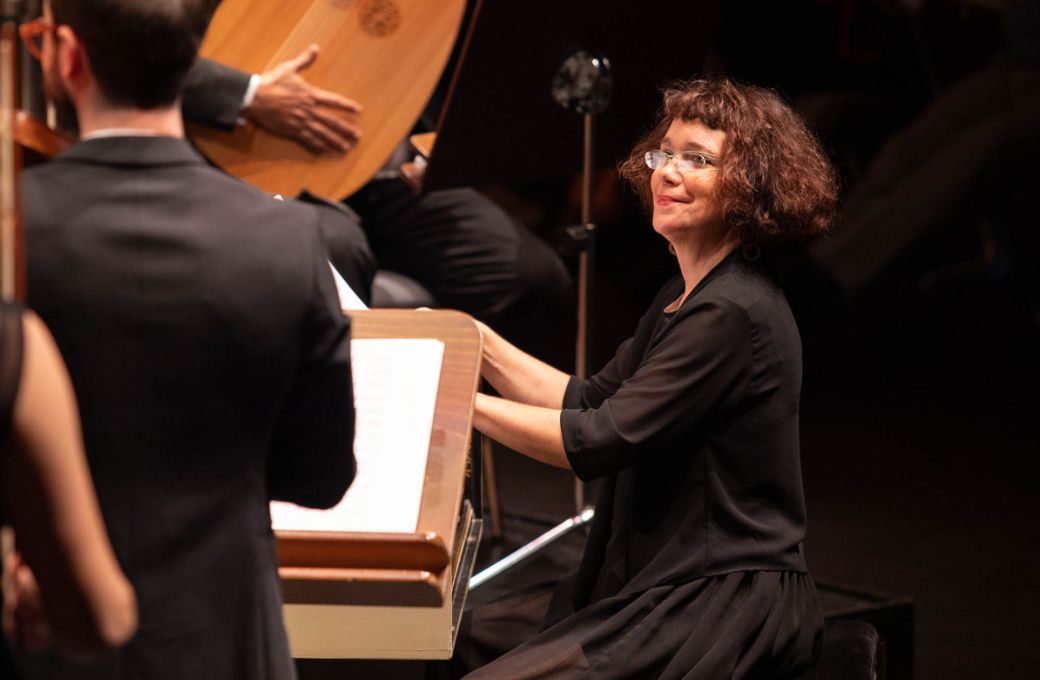 La clavecinista y directora Carmen Leoni © Auditorio de Tenerife