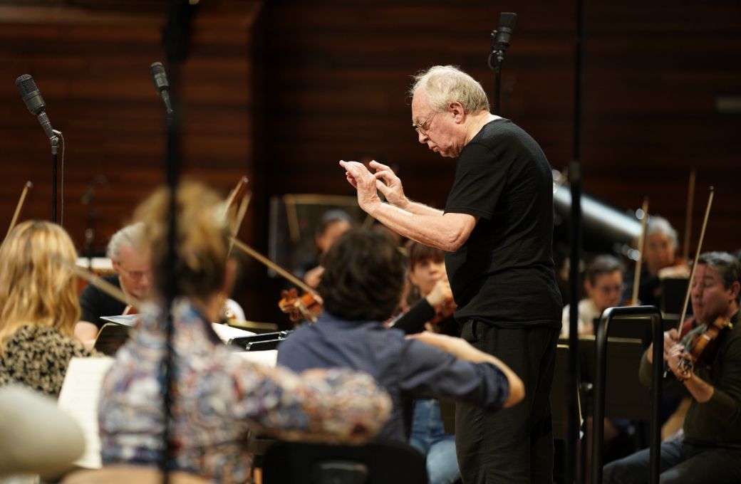 Philippe Herreweghe en répétition avec l'Orchestre Philharmonique de Radio France &copy; Christophe Abramowitz / Radio France