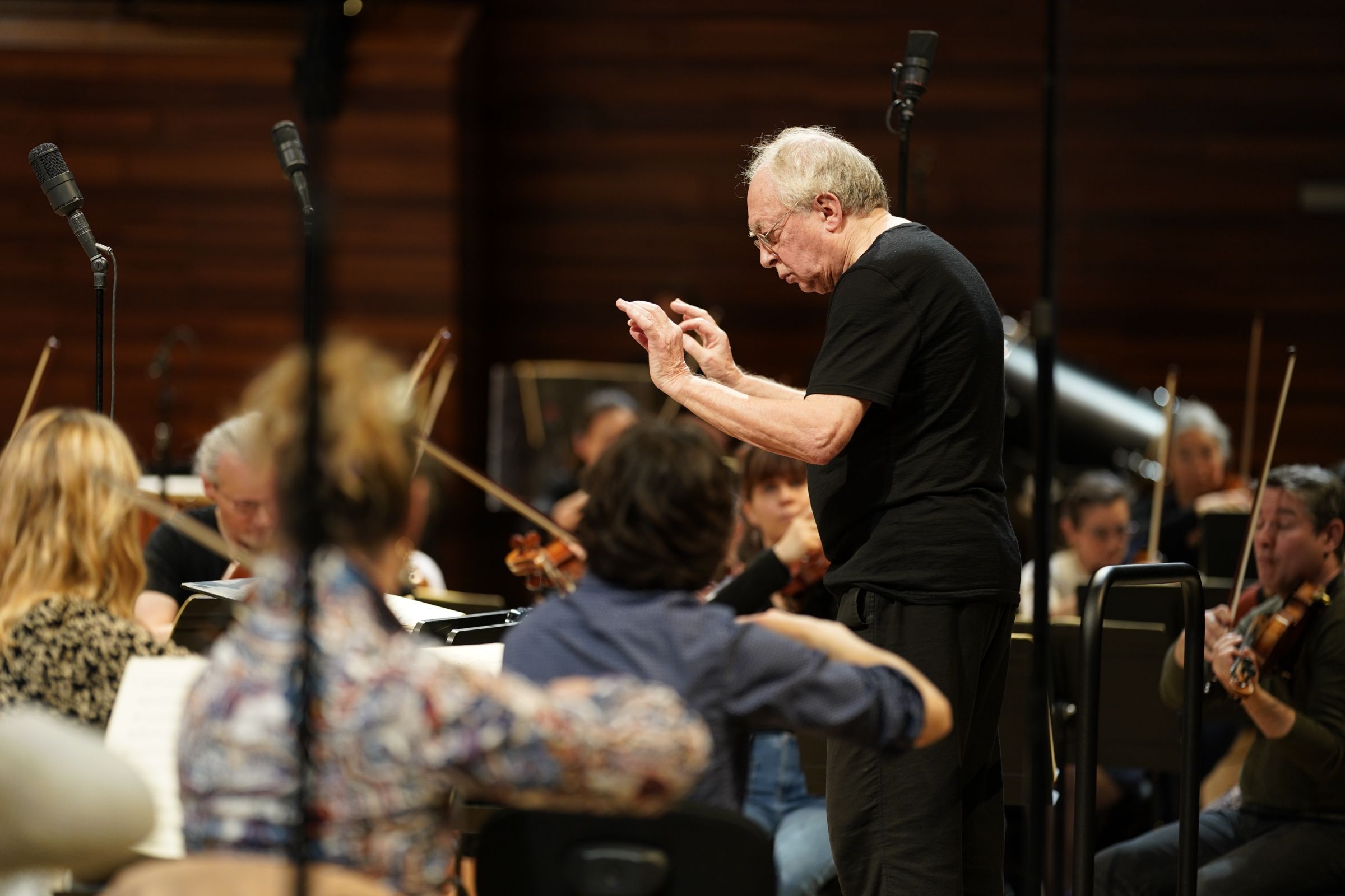 Philippe Herreweghe en répétition avec l'Orchestre Philharmonique de Radio France © Christophe Abramowitz / Radio France