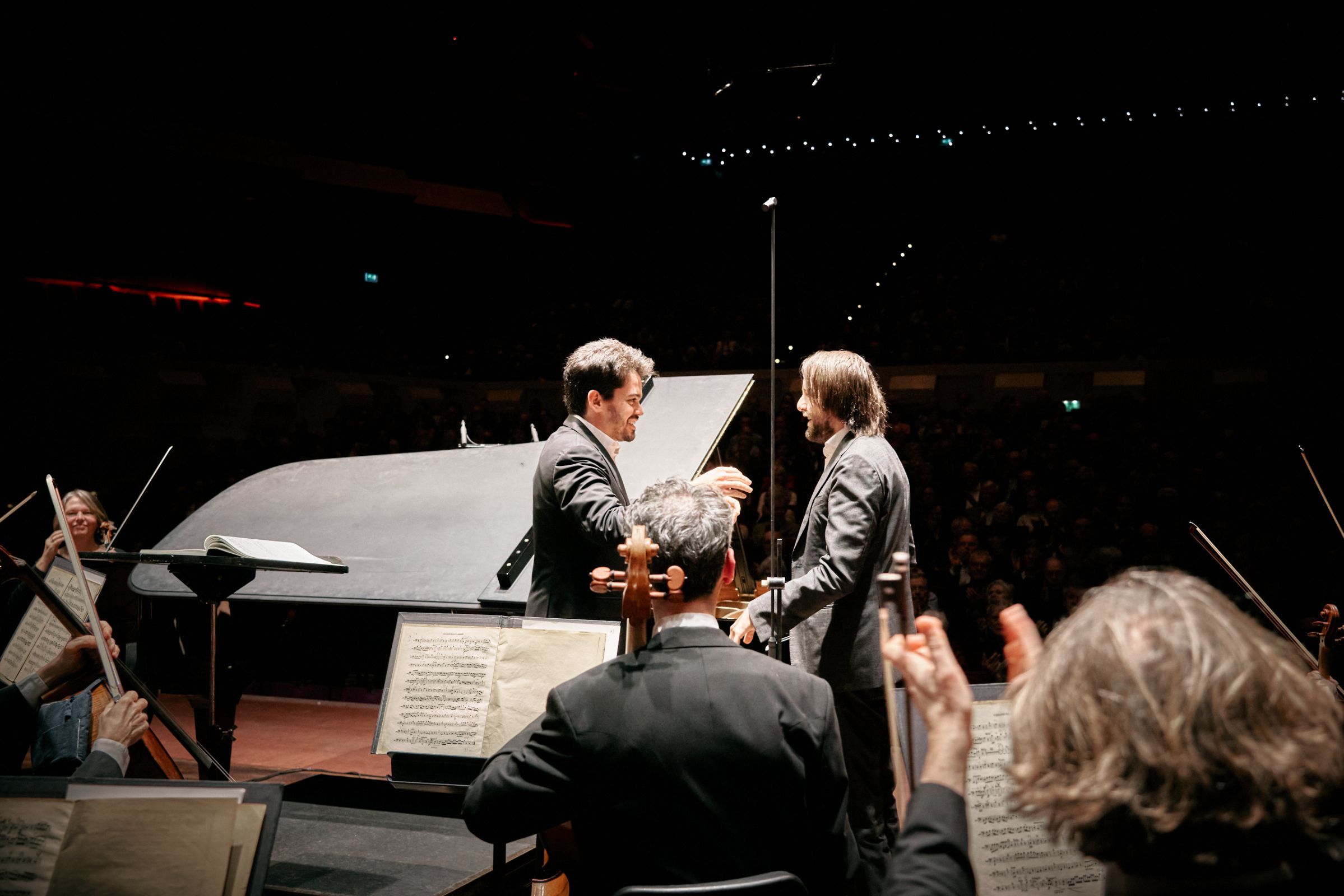 Lahav Shani, Daniil Trifonov and the Rotterdam Philharmonic Orchestra &copy; Eduardus Lee