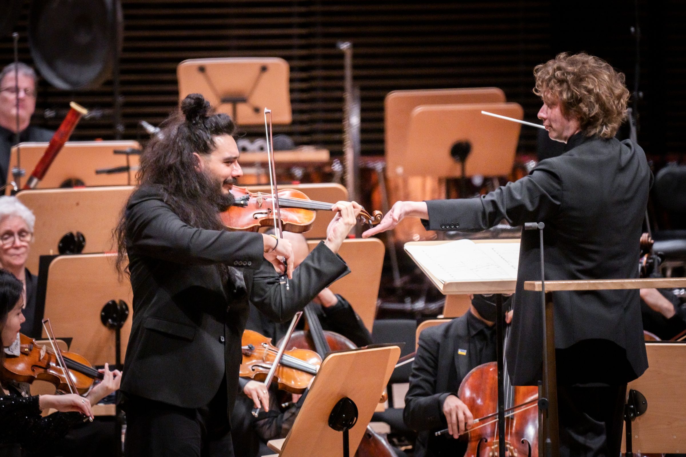 Nemanja Radulović and Santtu-Matias Rouvali &copy; Chris Lee