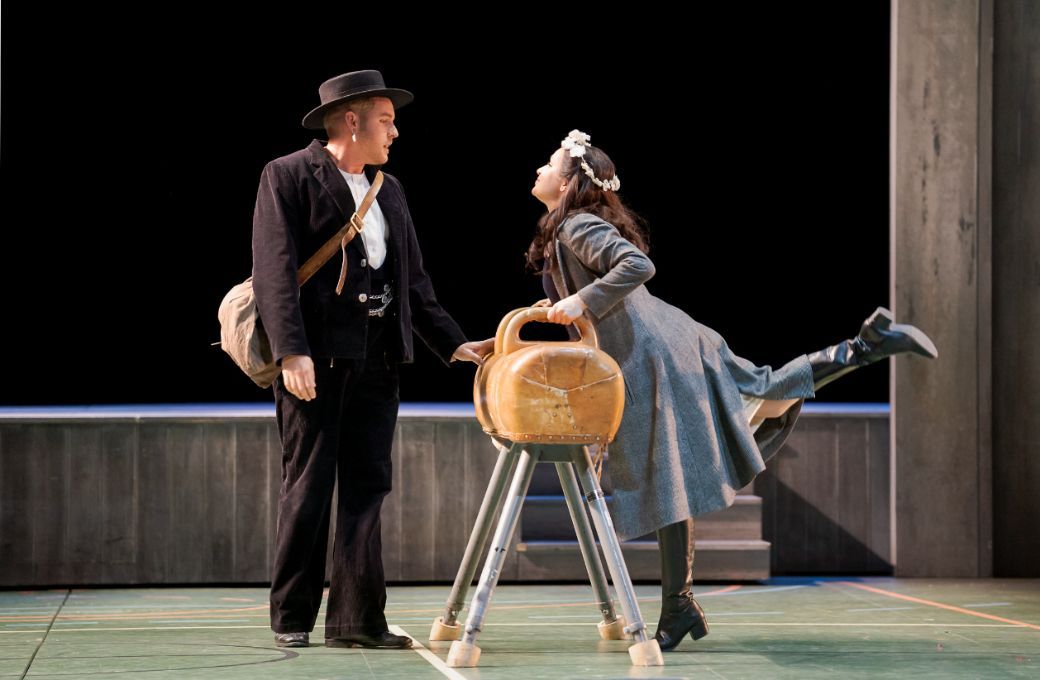 Matthias Koziorowski (Hans) und Tetiana Miyus (Marie) © Werner Kmetitsch