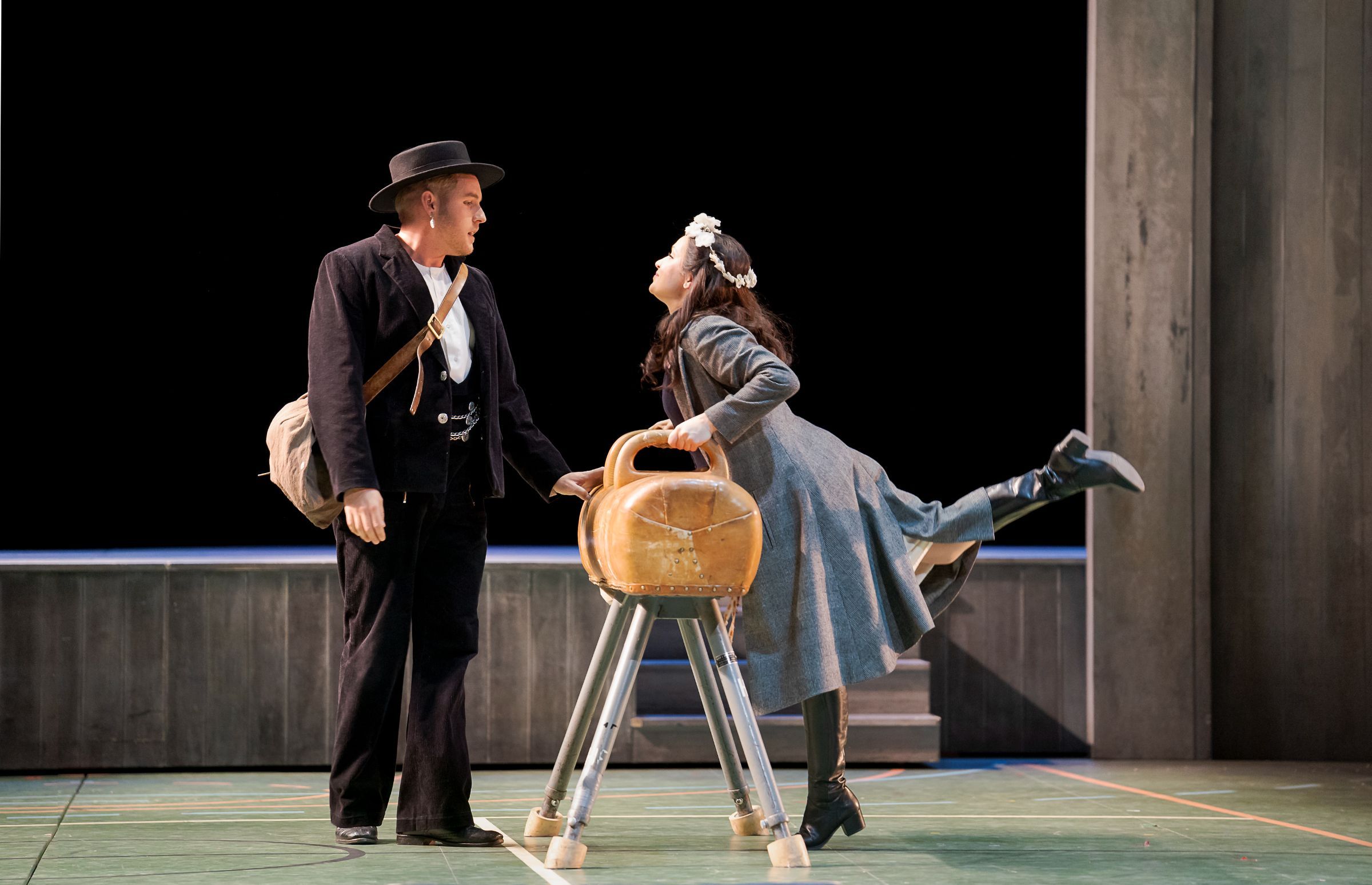 Matthias Koziorowski (Hans) und Tetiana Miyus (Marie) © Werner Kmetitsch