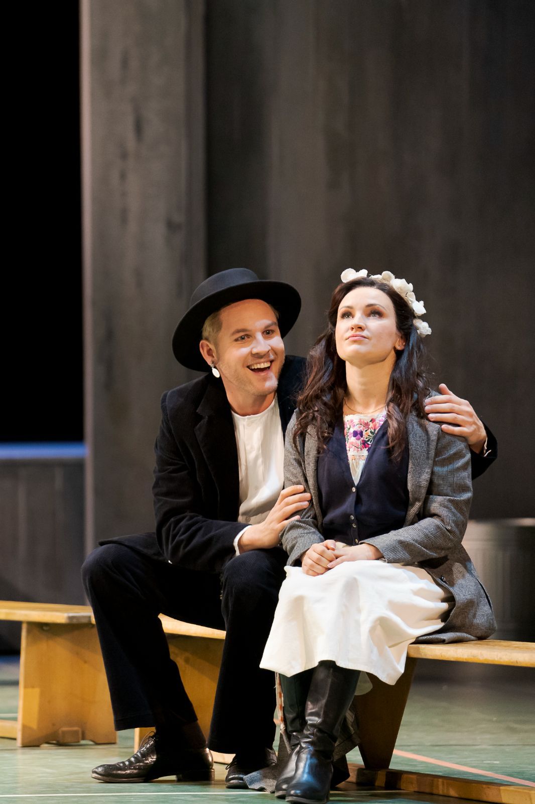 Matthias Koziorowski (Hans) und Tetiana Miyus (Marie) © Werner Kmetitsch
