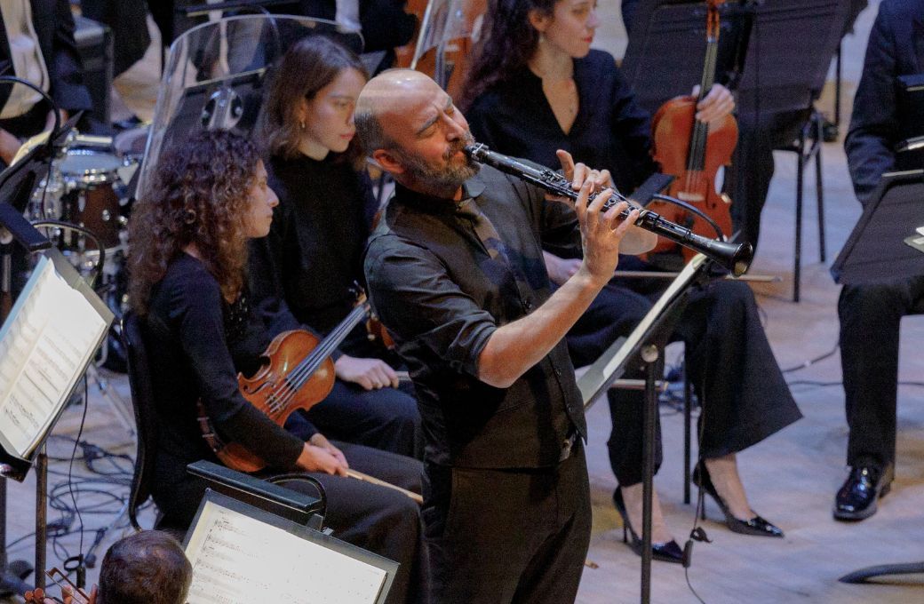 Kinan Azmeh and the London Philharmonic Orchestra © London Philharmonic Orchestra