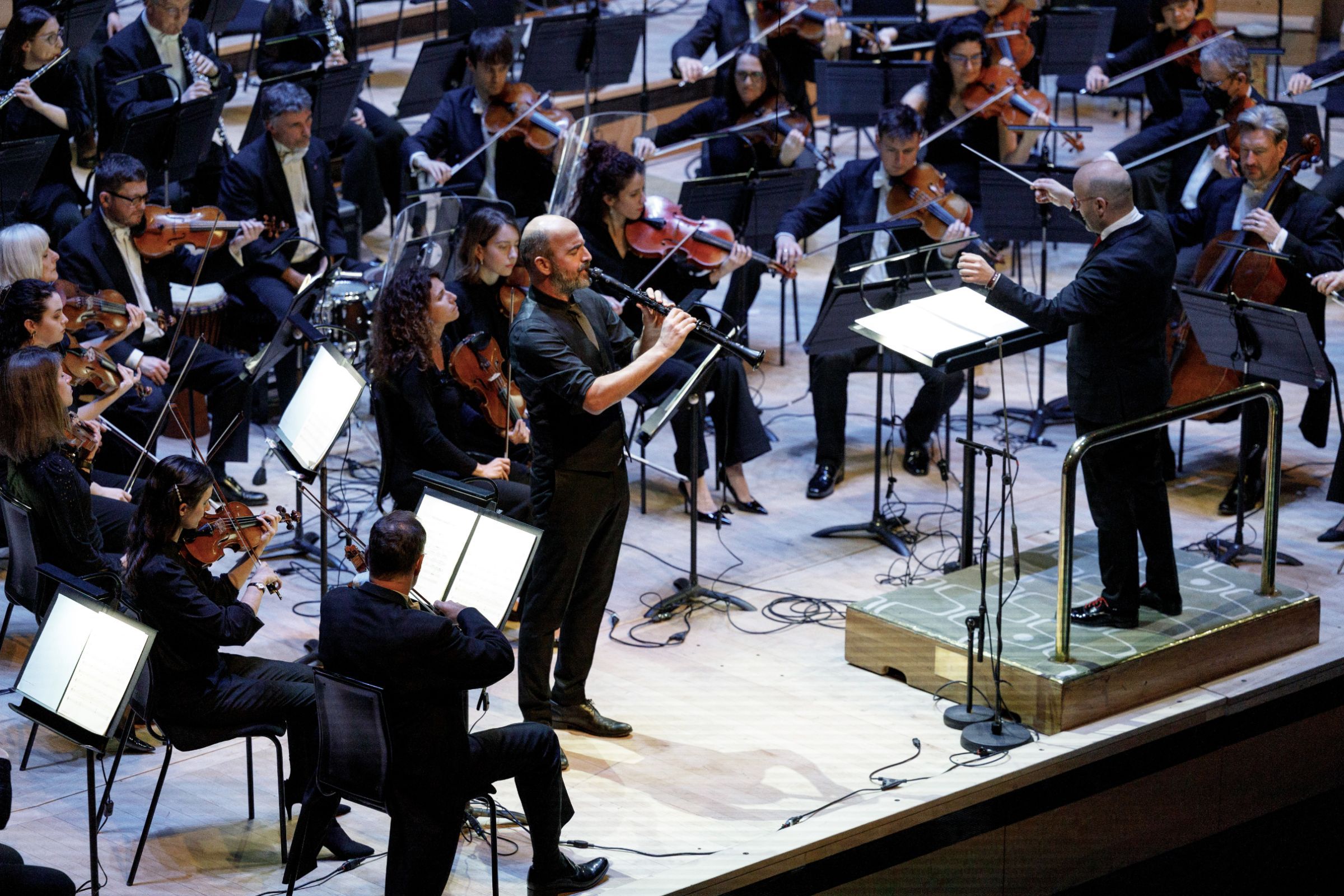 Kinan Azmeh and the London Philharmonic Orchestra © London Philharmonic Orchestra