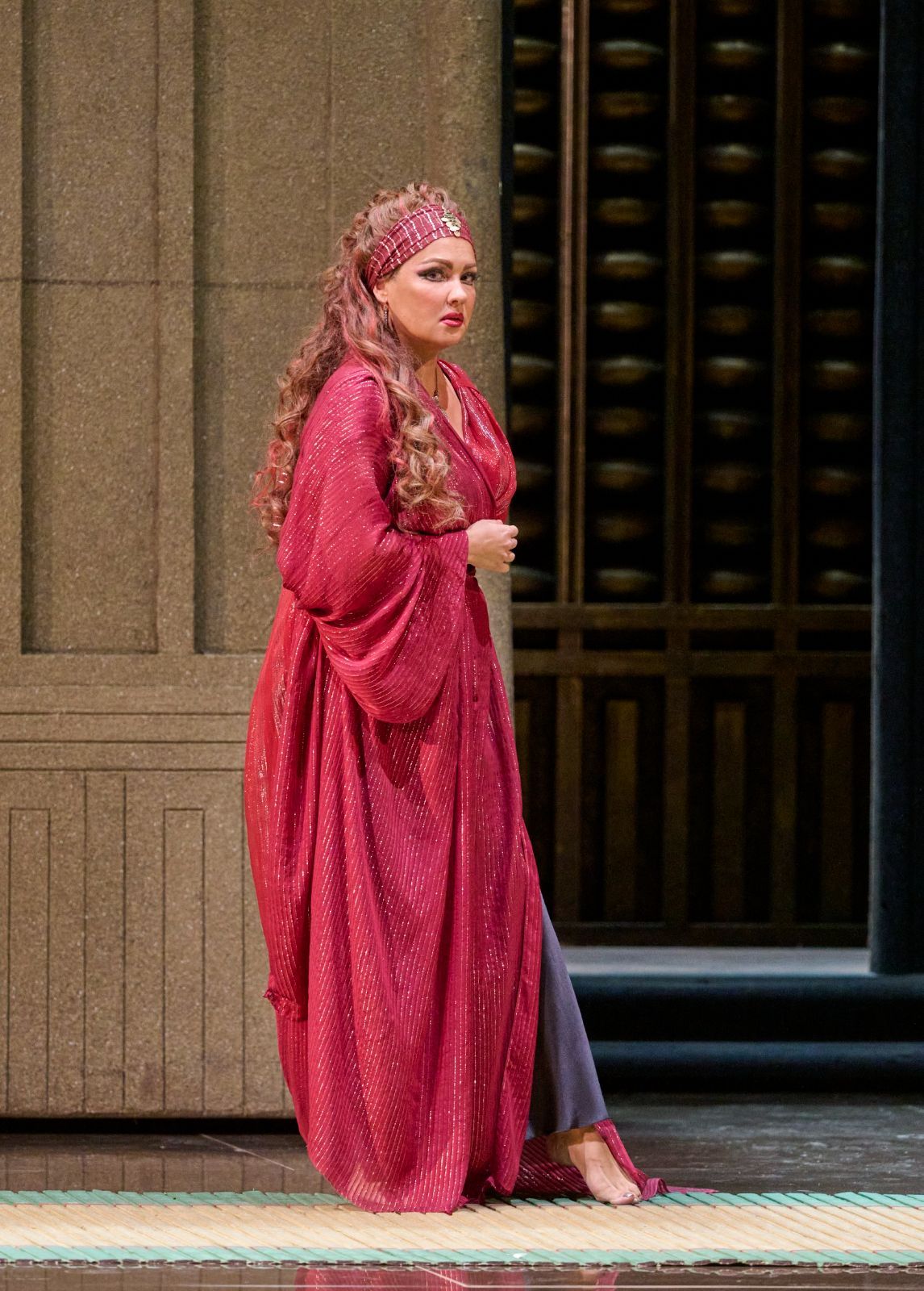 Anna Netrebko (Aida) © Wiener Staatsoper | Michael Pöhn
