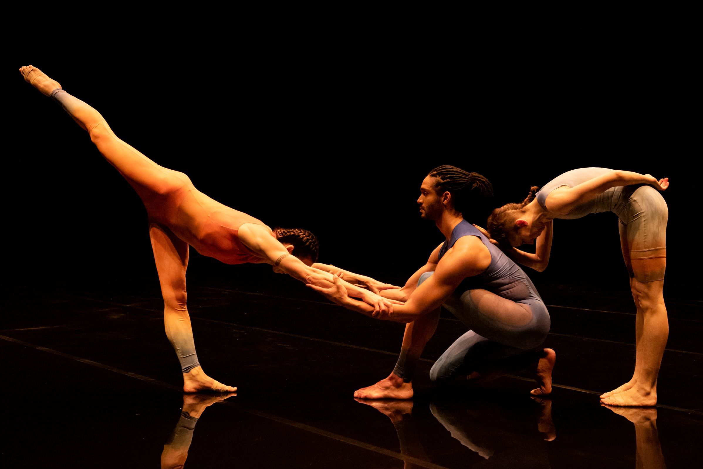 <i>how did we get here?</i> Melanie C, Harry Alexander, Jules Cunningham © Camilla Greenwell