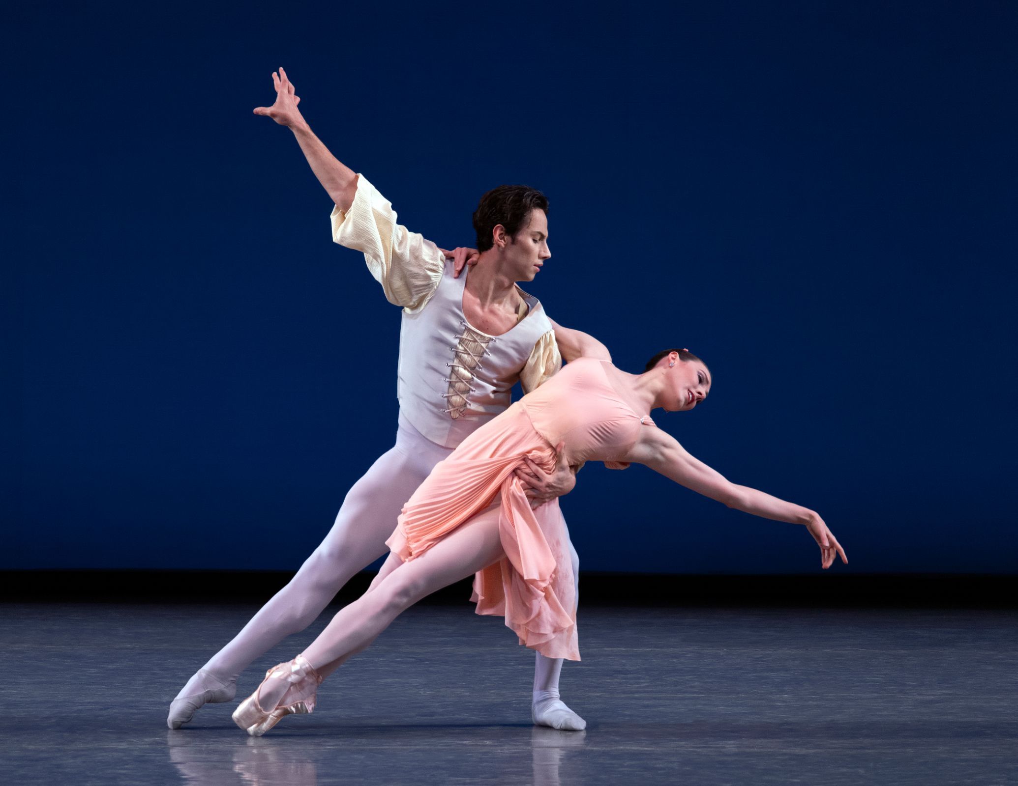 Tiler Peck and Roman Mejia in <i>Allegro Brilliante</i> © Erin Baiano