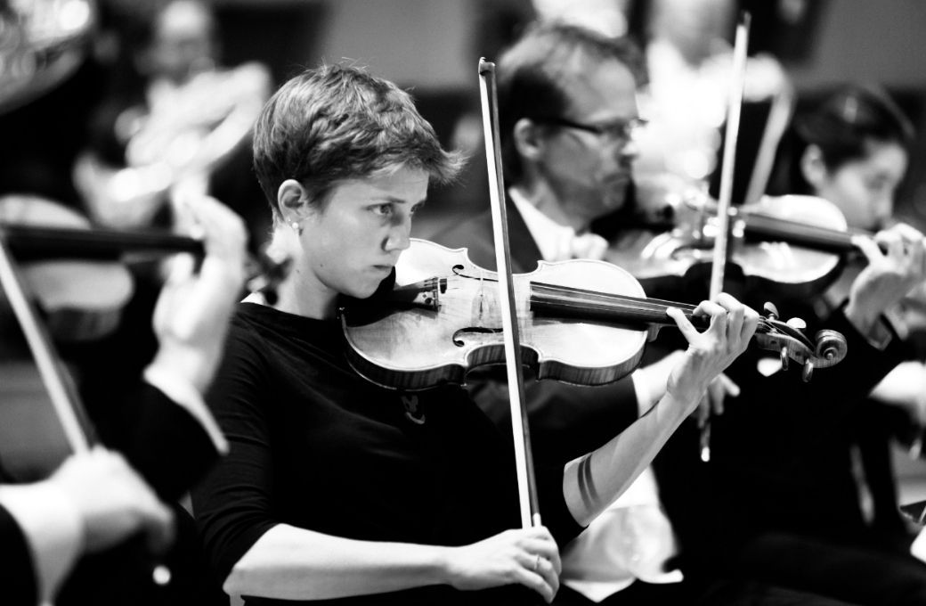 String players of the Bamberg Symphony © Andreas Herzau
