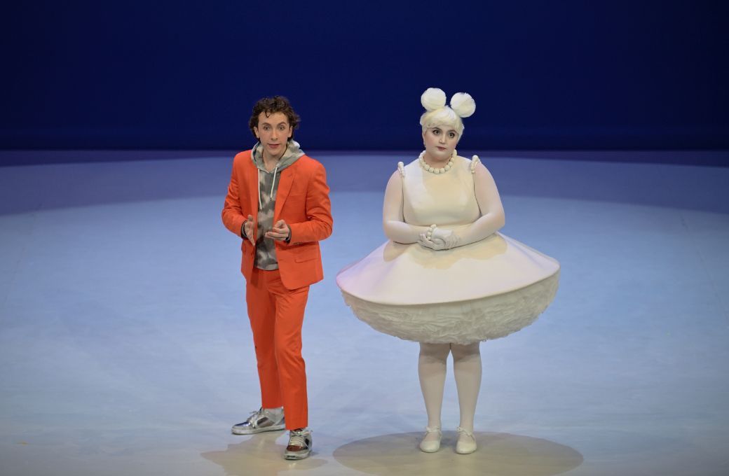 Arthur Roussel (le prince Caprice) et Ludmilla Bouakkaz (la princesse Fantasia) &copy; Stefan Brion