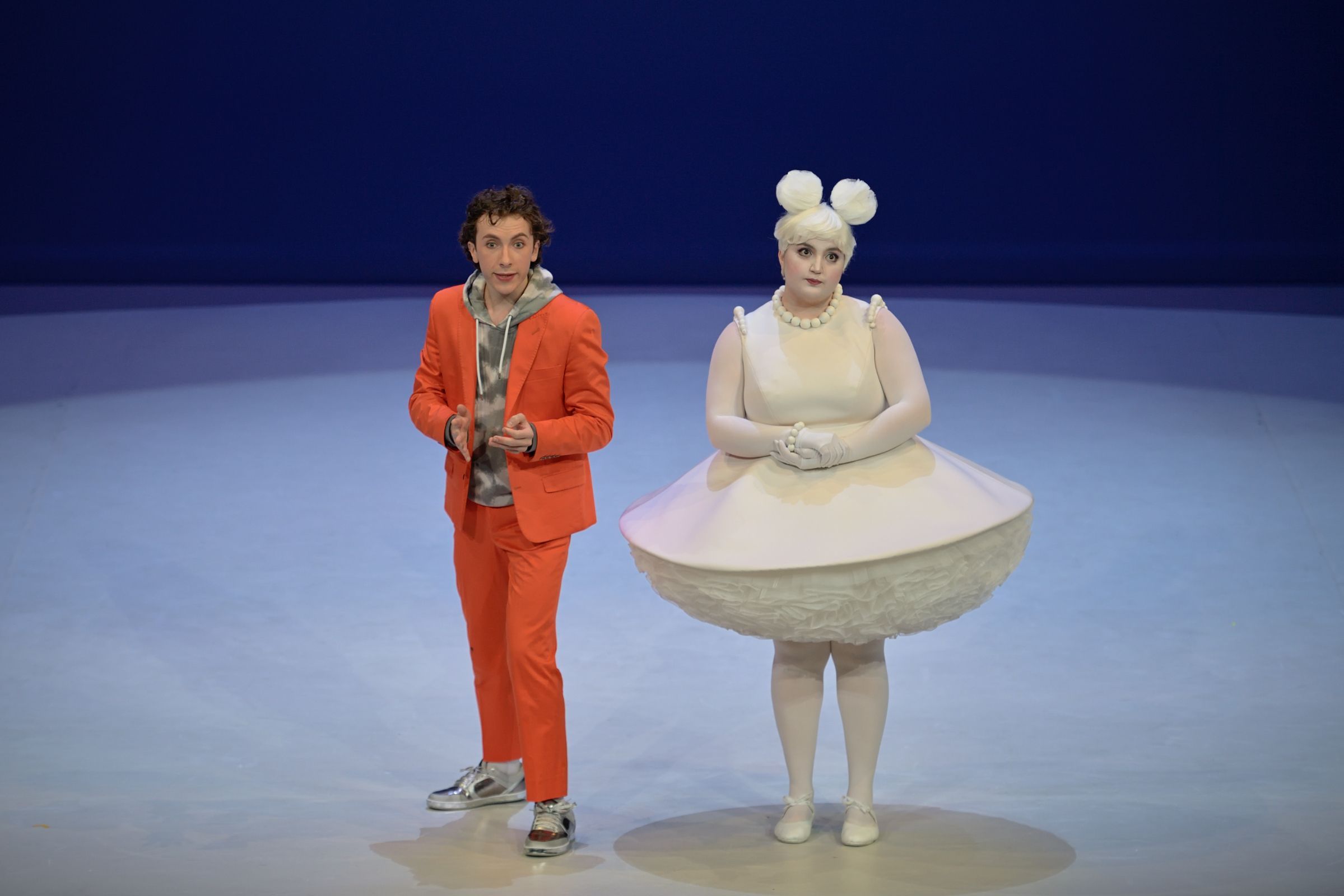 Arthur Roussel (le prince Caprice) et Ludmilla Bouakkaz (la princesse Fantasia) &copy; Stefan Brion