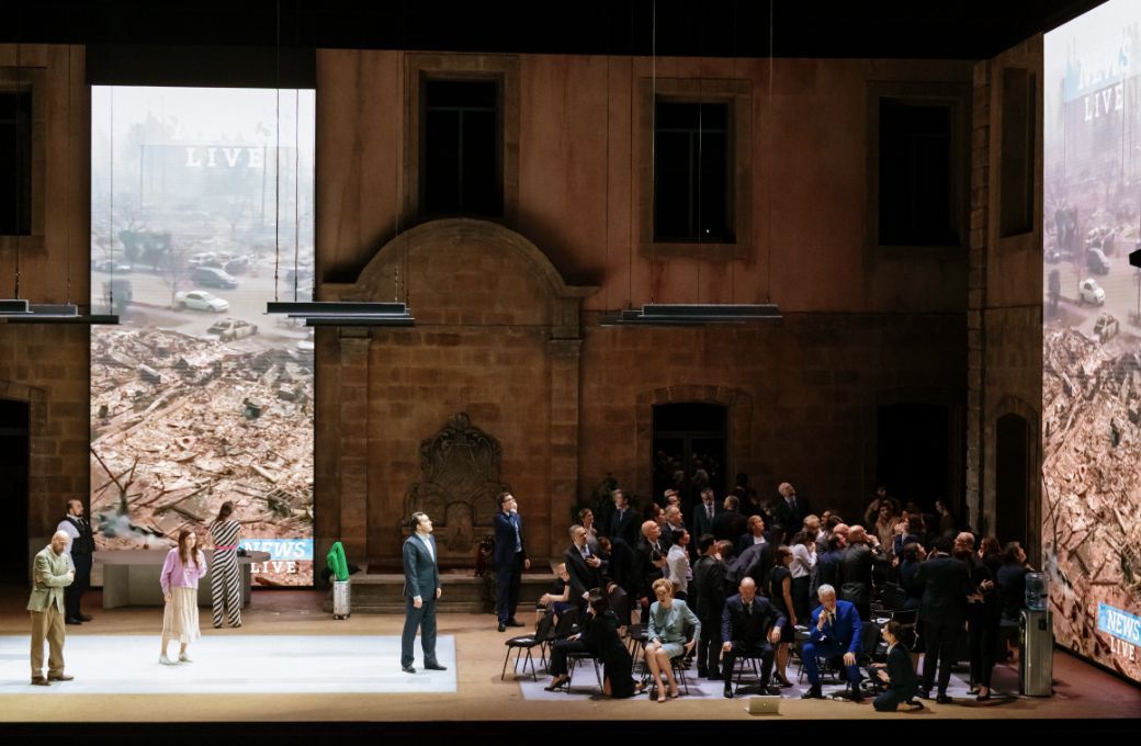 <i>Mo&iuml;se et Pharaon</i> &agrave; l'Op&eacute;ra de Lyon &copy; Blandine Soulage