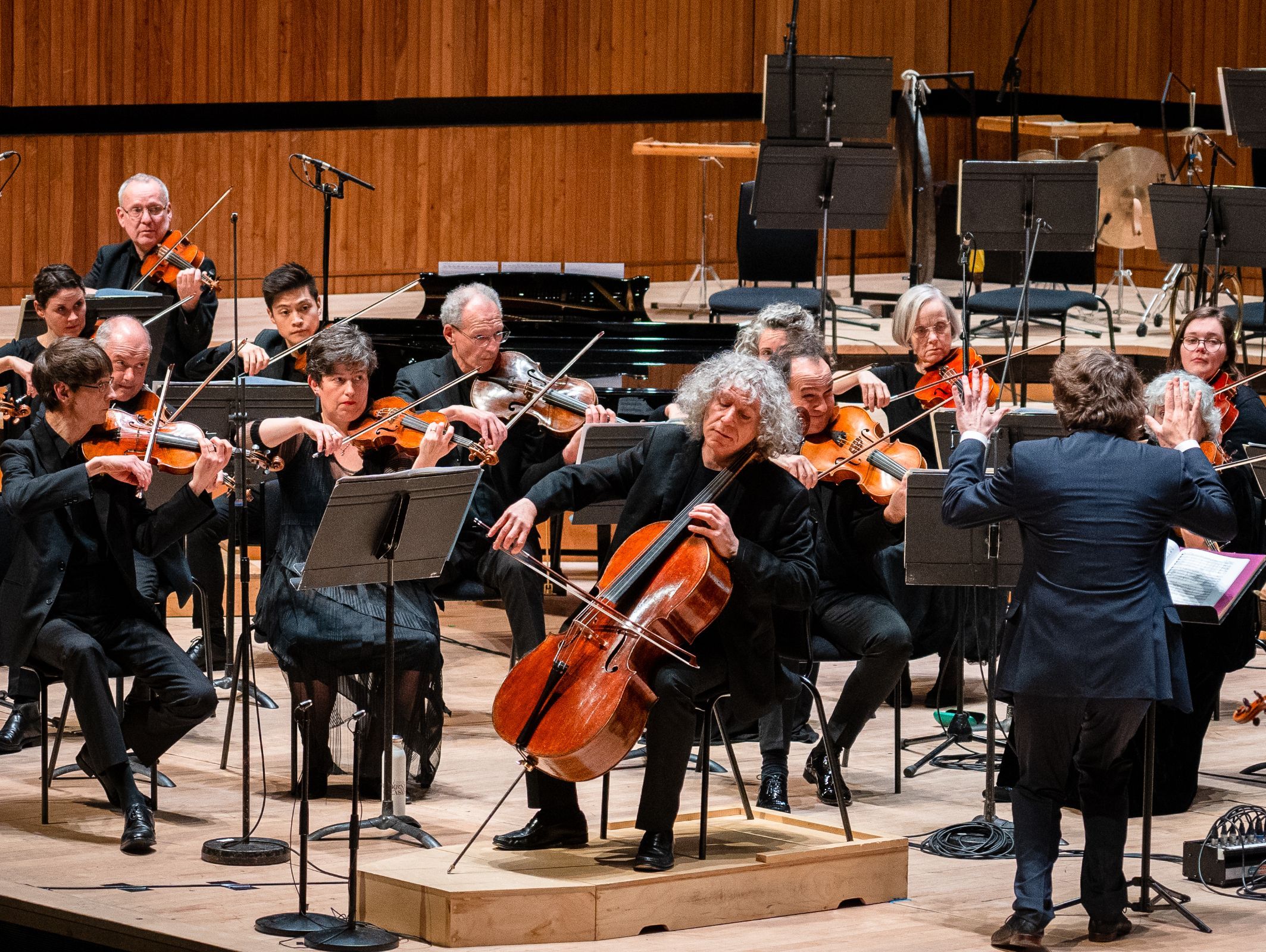 Steven Isserlis and the OAE © Zen Grisdale