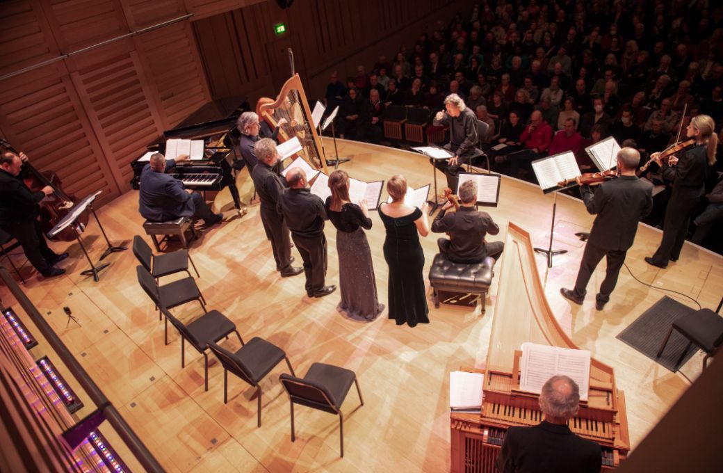 Julian Joseph, Harry Christophers and The Sixteen &copy; Viktor Erik Emanuel