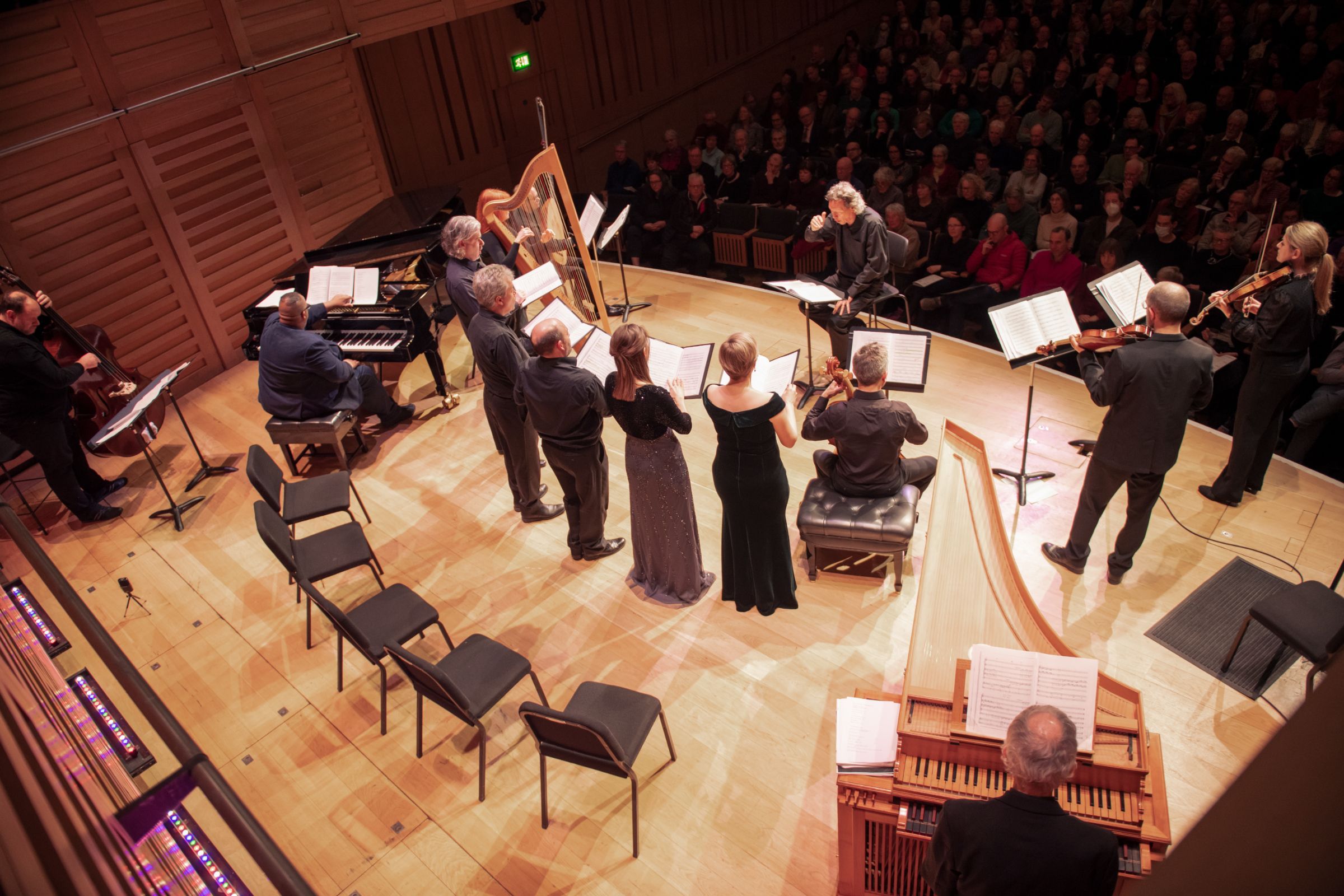 Julian Joseph, Harry Christophers and The Sixteen &copy; Viktor Erik Emanuel