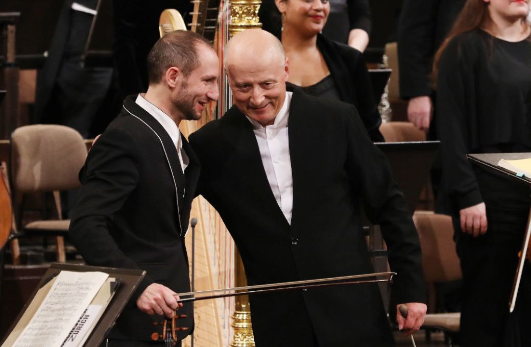 Antoine Tamestit and Paavo Järvi &copy; Dieter Nagl, courtesy of Musikverein Wien