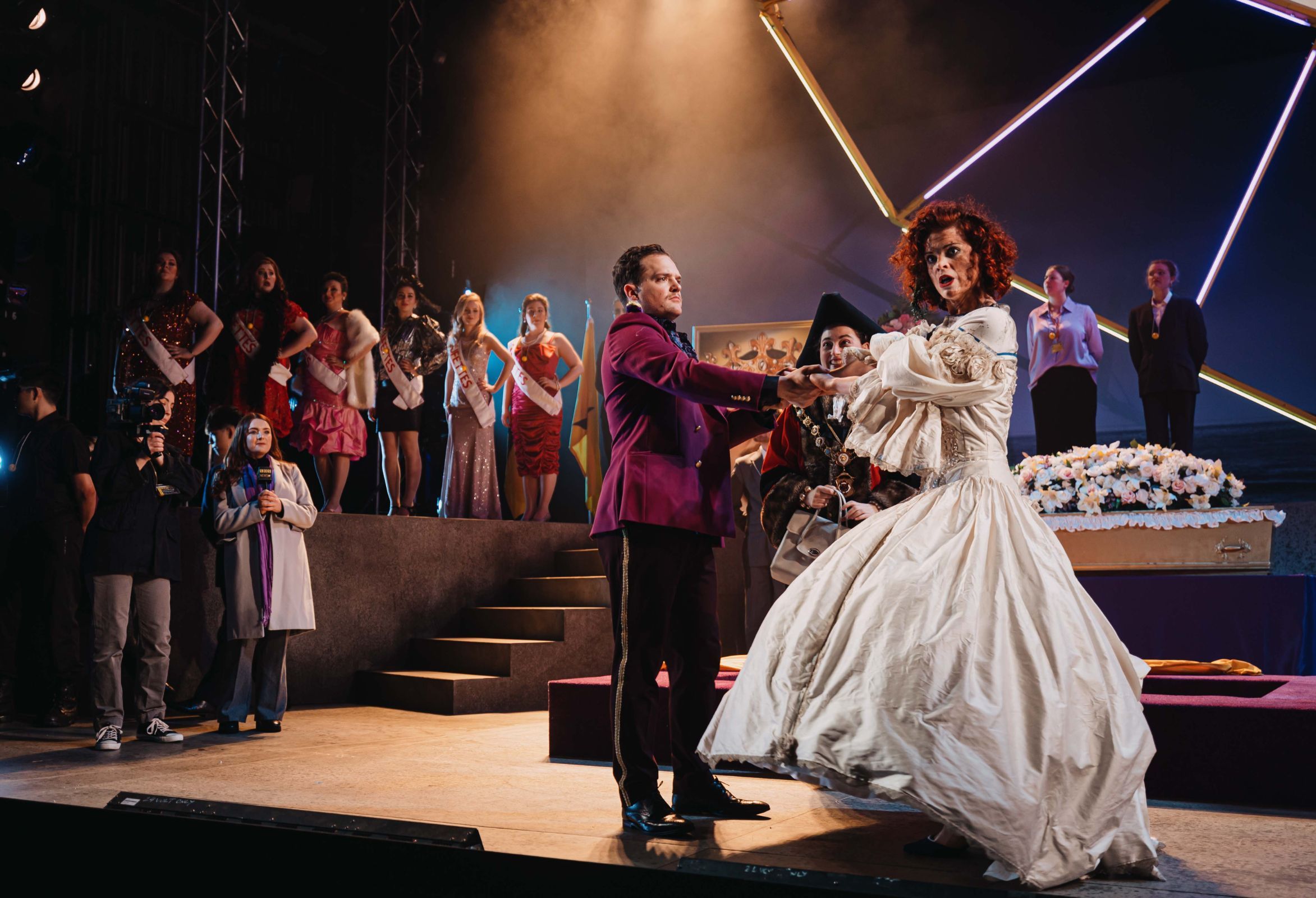 William Searle (King Ouf I) and Rosalind Dobson (Princess Laloula) &copy; Robbie McFadzean | RCS