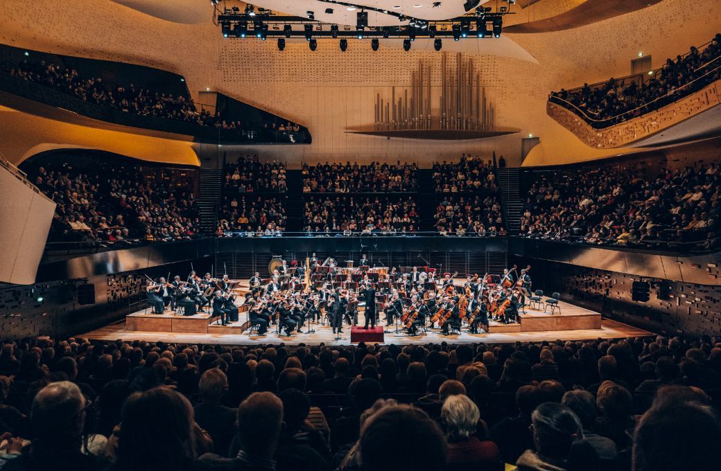 Riccardo Chailly et la Filarmonica della Scala à la Philharmonie de Paris © Ava du Parc