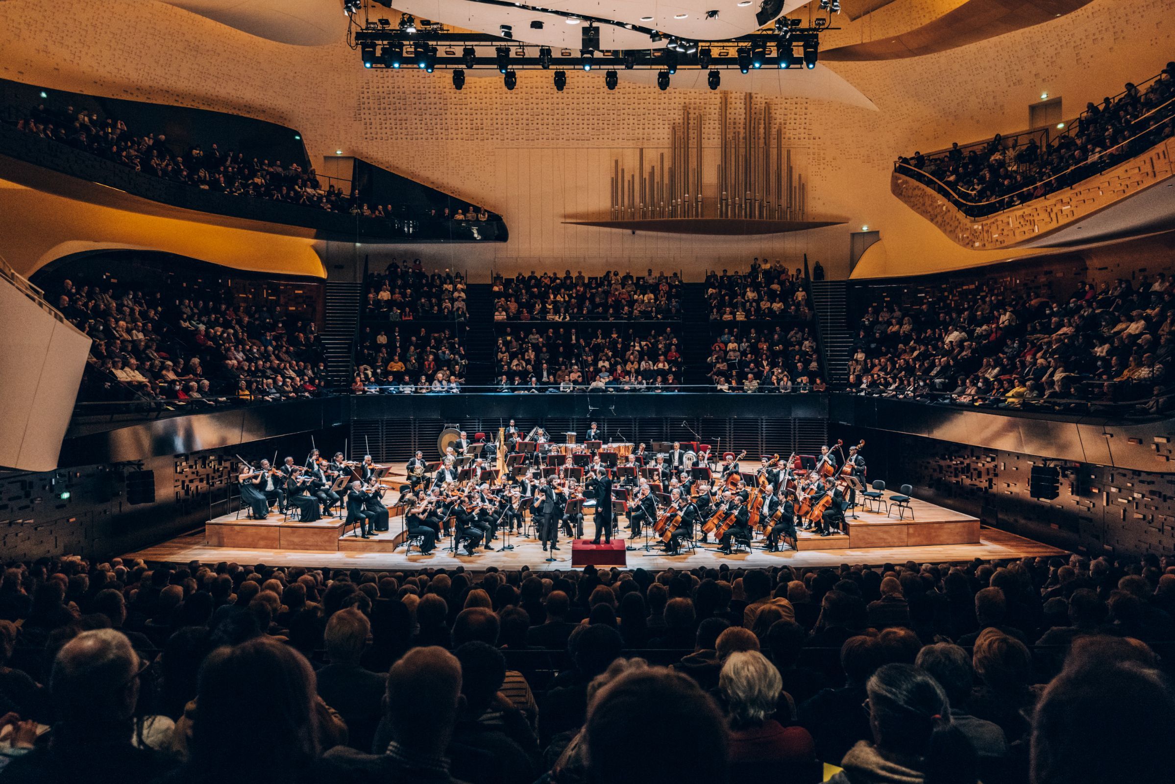 Riccardo Chailly et la Filarmonica della Scala à la Philharmonie de Paris © Ava du Parc