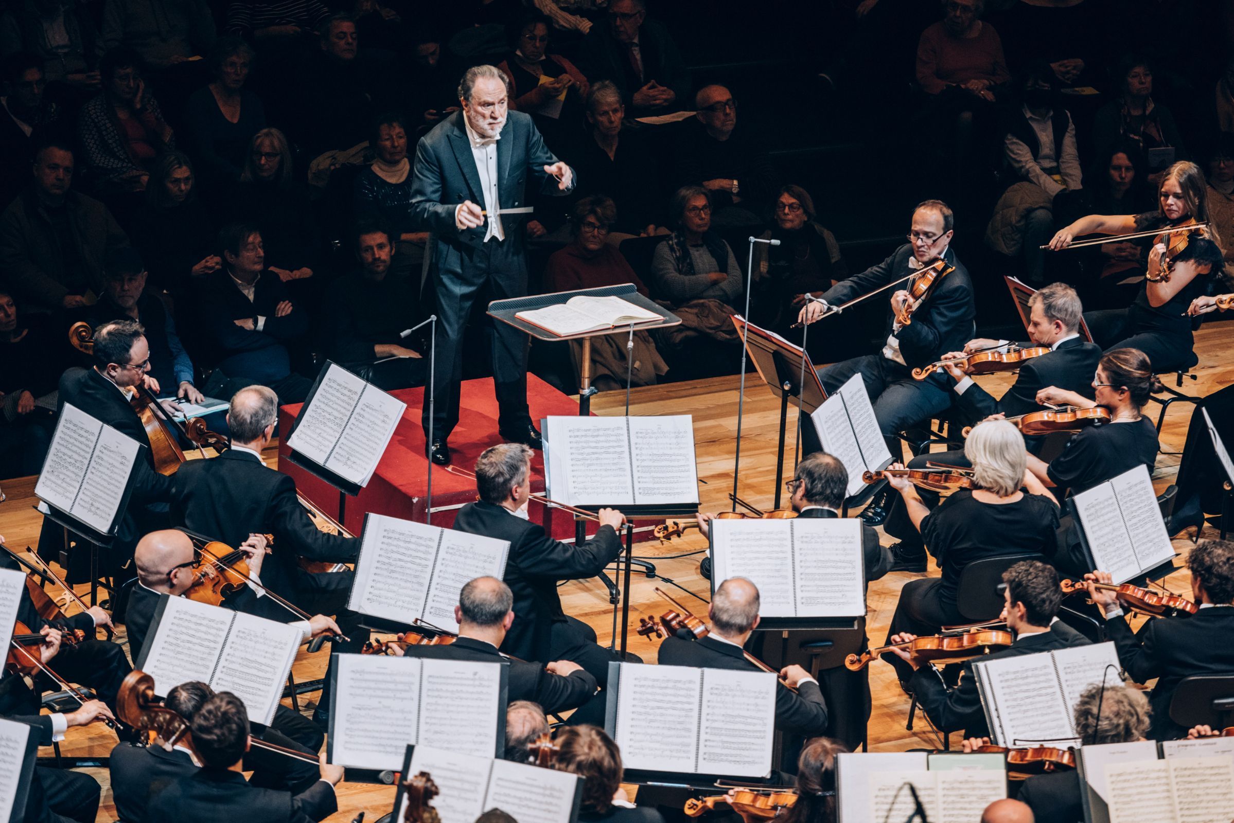 Riccardo Chailly et la Filarmonica della Scala à la Philharmonie de Paris © Ava du Parc