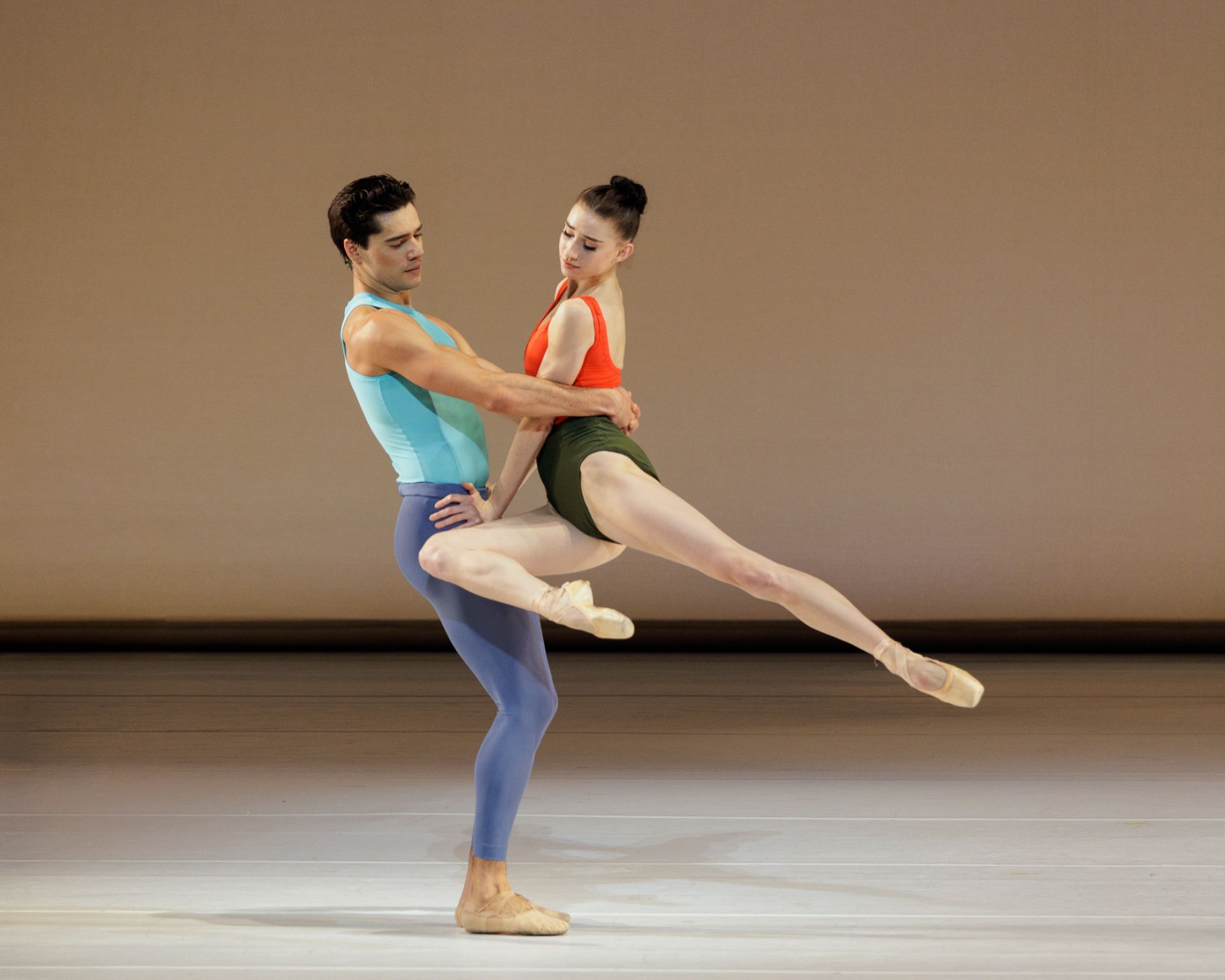 Jovani Furlan and Alexa Maxwell in Justin Peck's <i>Copland Dance Episodes</i> &copy; Erin Baiano