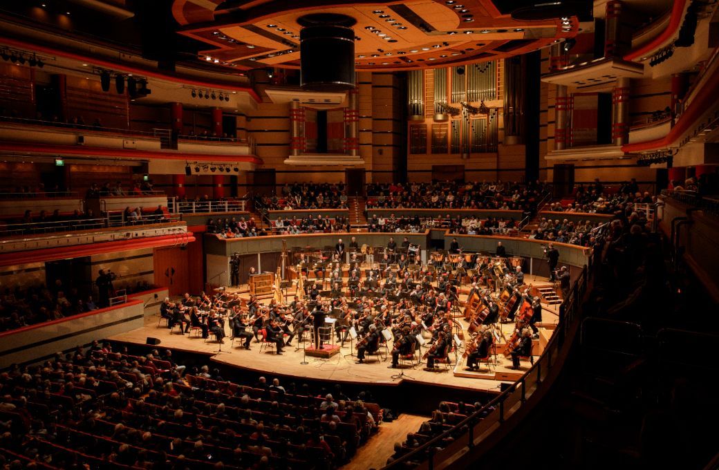 The CBSO in Symphony Hall © City of Birmingham Symphony Orchestra