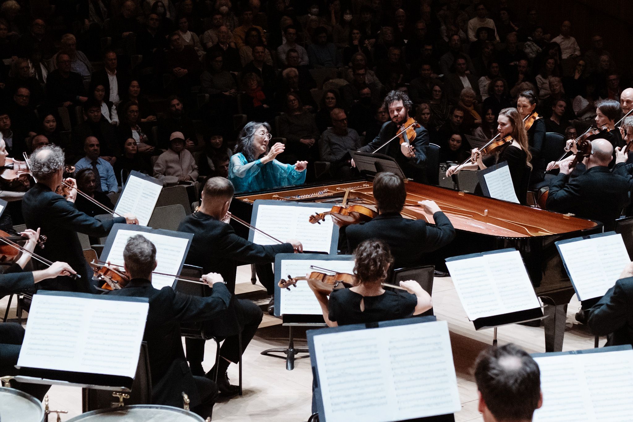Dame Mitsuko Uchida and the Mahler Chamber Orchestra © Geoffroy Schied