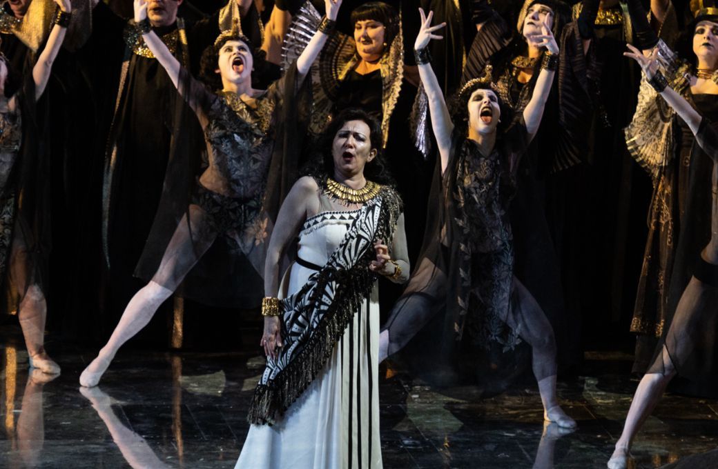 Krassimira Stoyanova (Aida) © Fabrizio Sansoni | Teatro dell’Opera di Roma