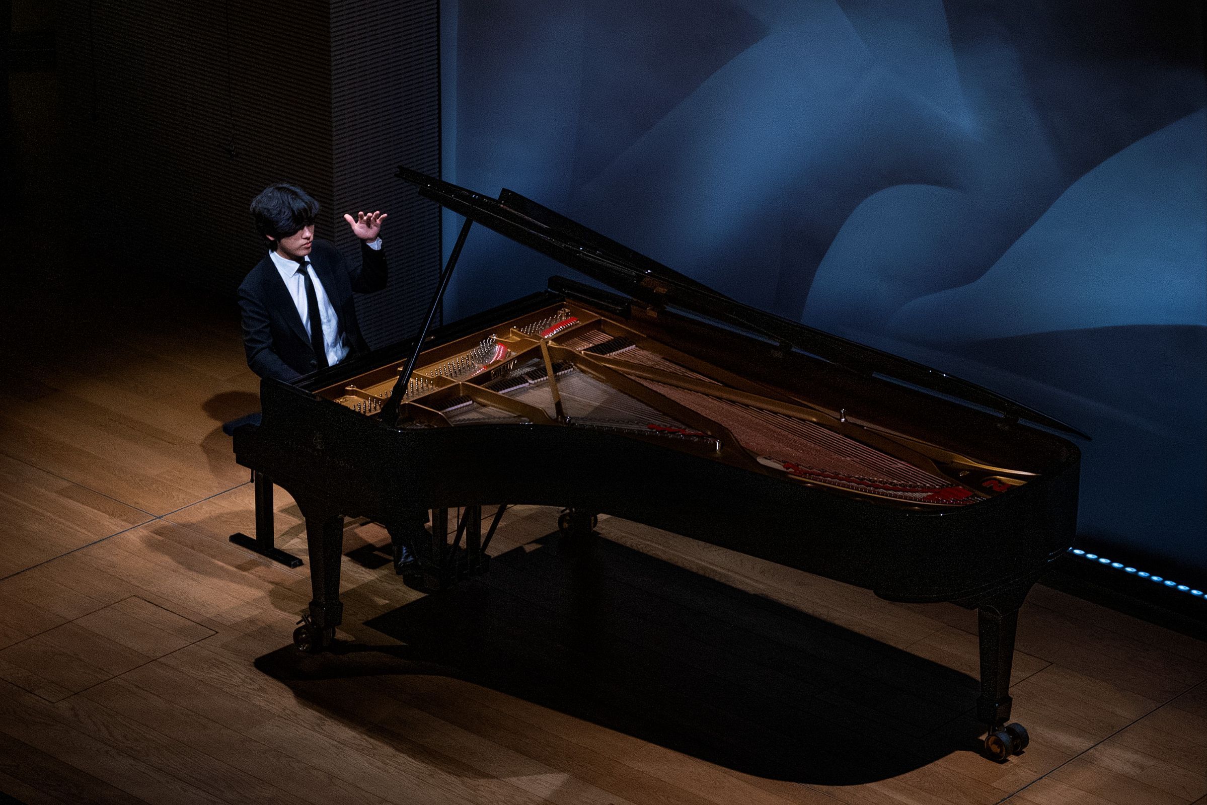 Yunchan Lim à la Fondation Vuitton © Fondation Louis Vuitton / Martin Raphaël Martiq
