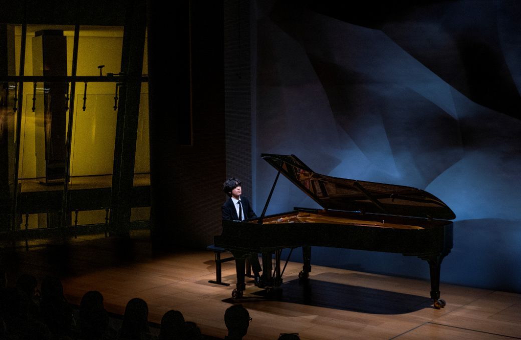 Yunchan Lim à la Fondation Vuitton © Fondation Louis Vuitton / Martin Raphaël Martiq
