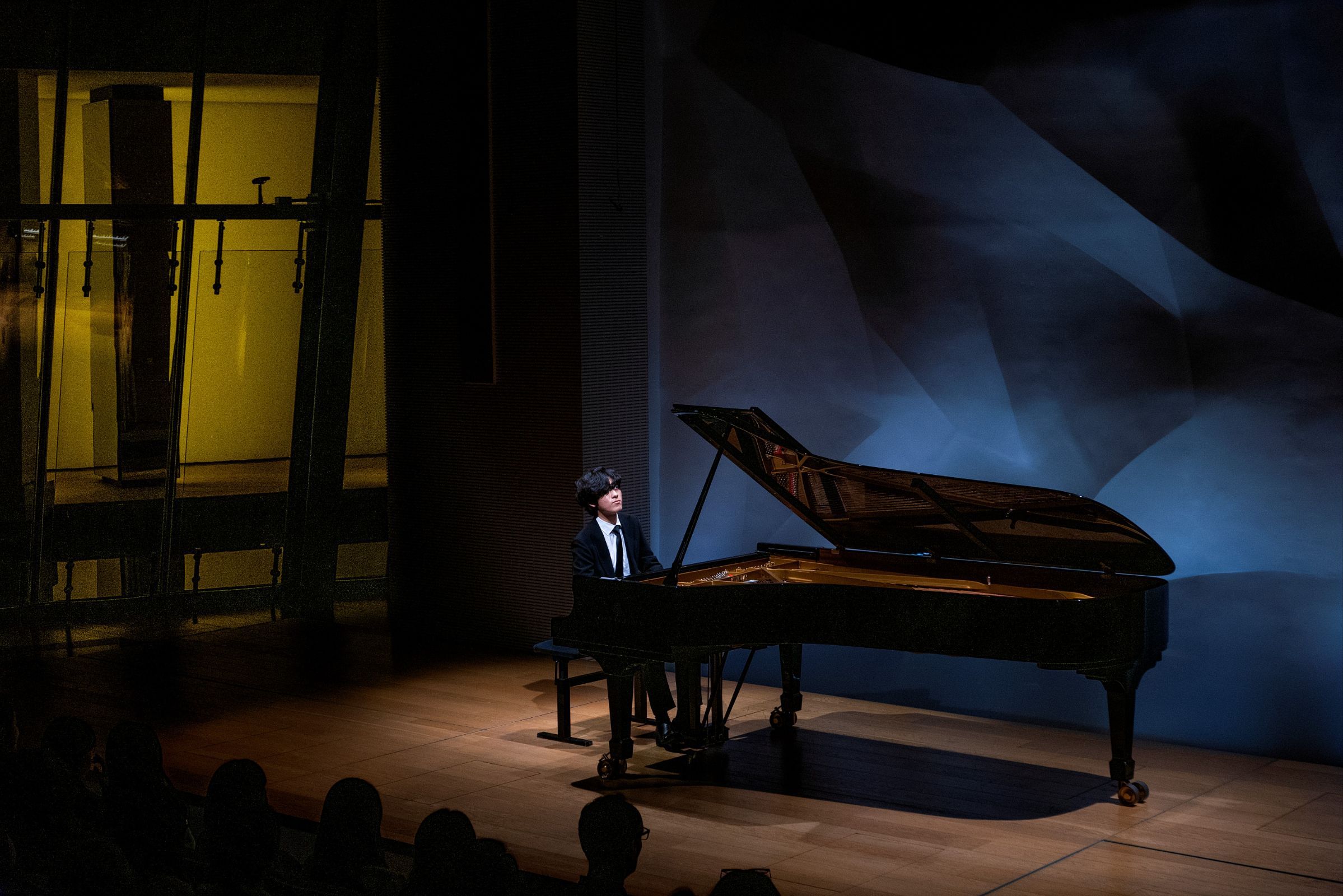 Yunchan Lim à la Fondation Vuitton © Fondation Louis Vuitton / Martin Raphaël Martiq