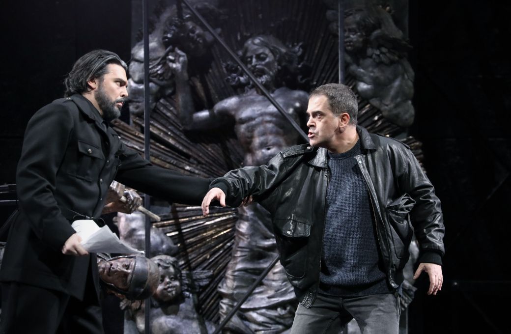 Luca Micheletti (Montforte) and Piero Pretti (Arrigo) &copy; Brescia &amp; Amisano | Teatro alla Scala