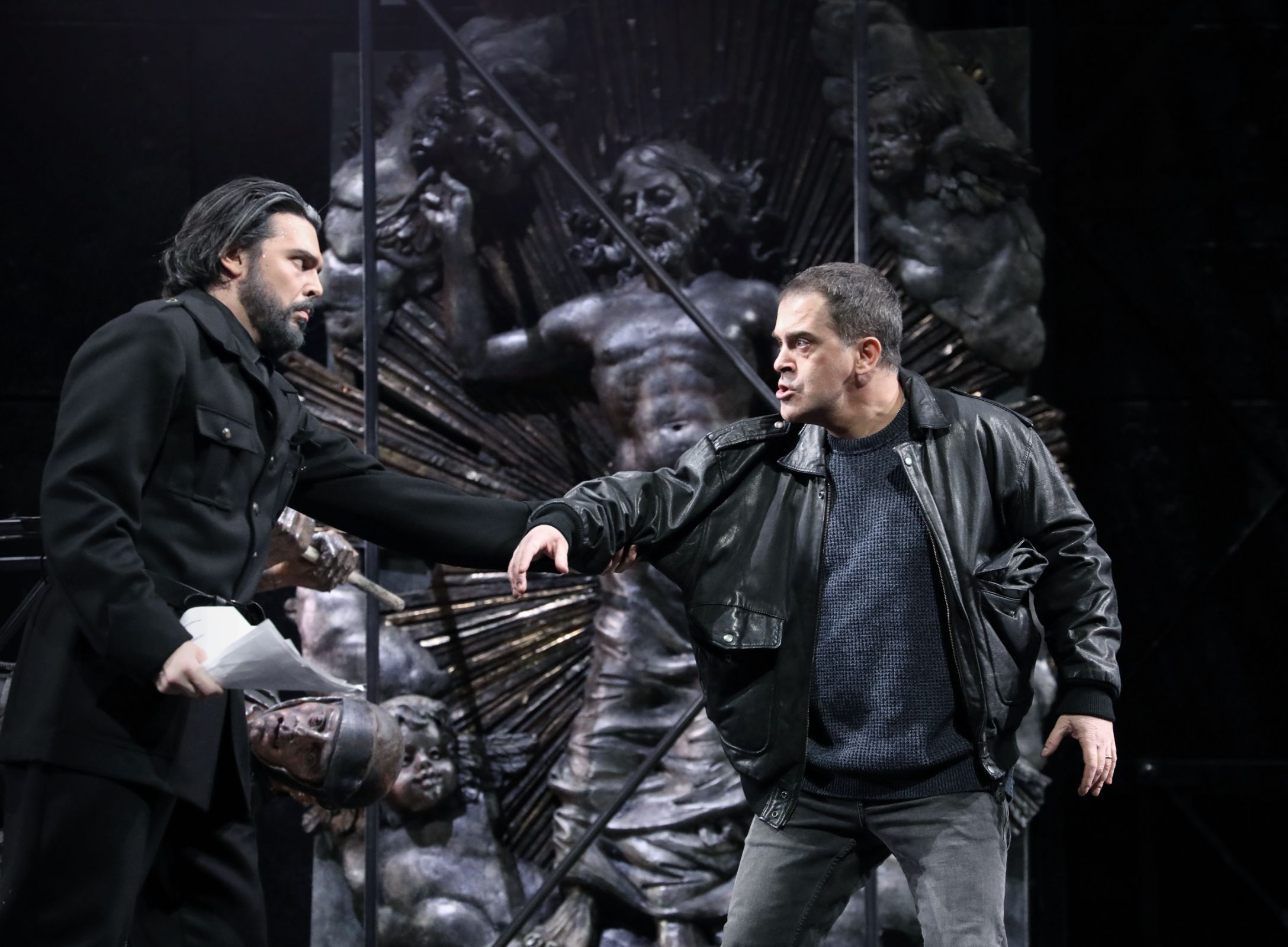 Luca Micheletti (Montforte) and Piero Pretti (Arrigo) &copy; Brescia &amp; Amisano | Teatro alla Scala