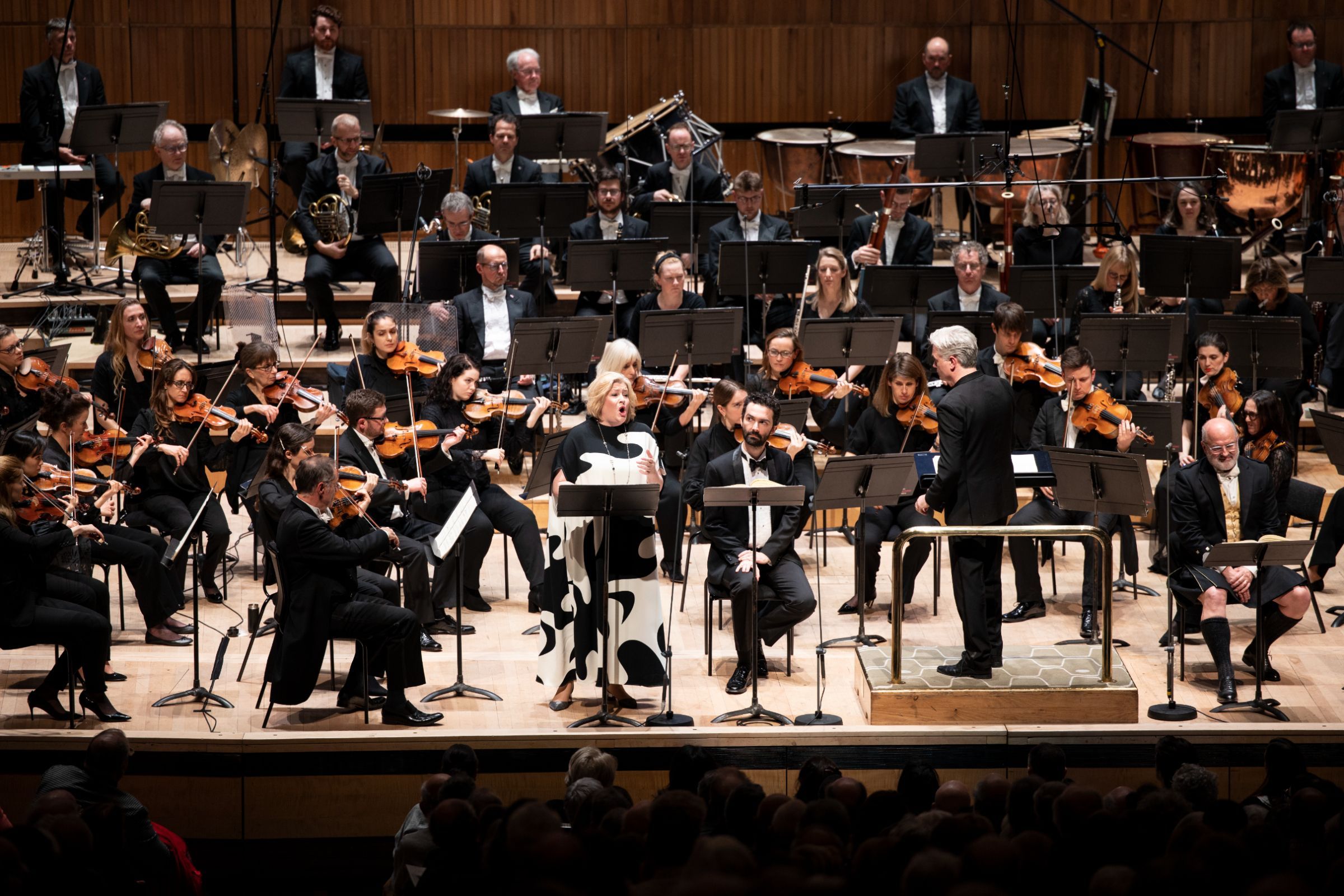 Karen Cargill, John Irvin and Edward Gardner &copy; London Philharmonic Orchestra
