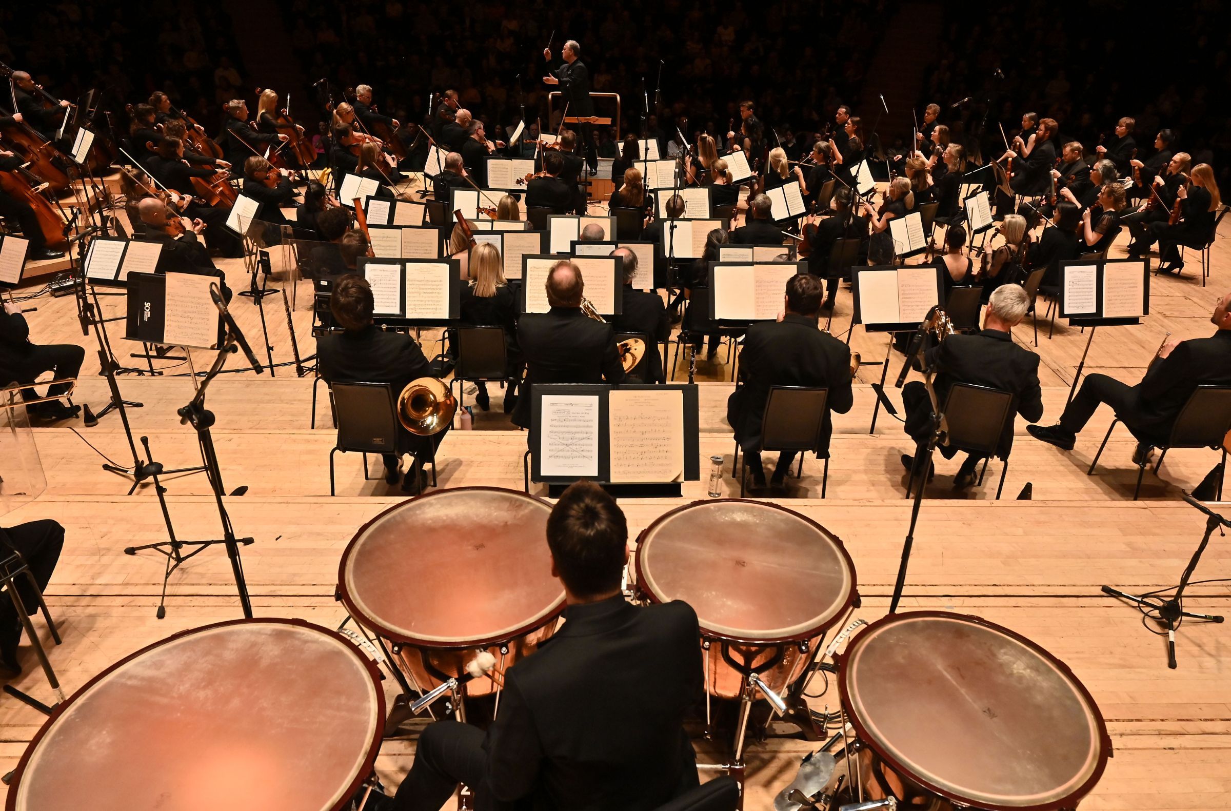 Sakari Oramo conducts the BBC SO © BBC | Mark Allan