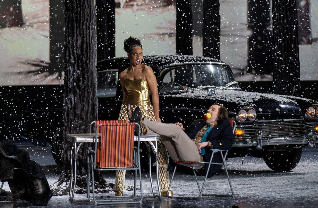 Victoria Randem (Belinda) und G&uuml;nter Papendell (Aeneas) &copy; Bernd Uhlig