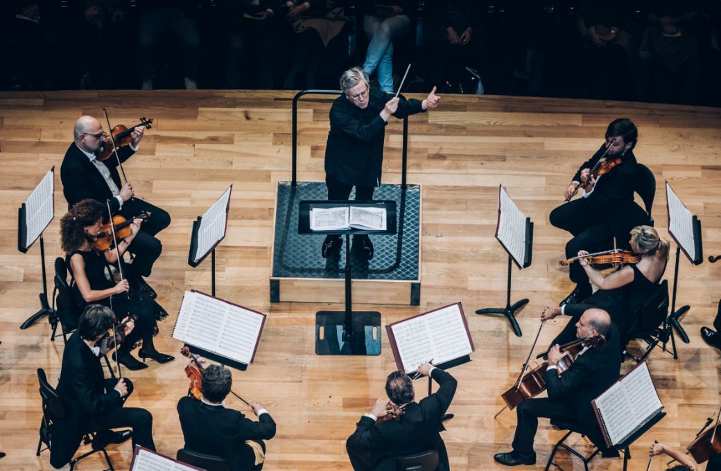 Antonio Pappano et l'Orchestra dell'Accademia Nazionale di Santa Cecilia © Ondine Bertrand