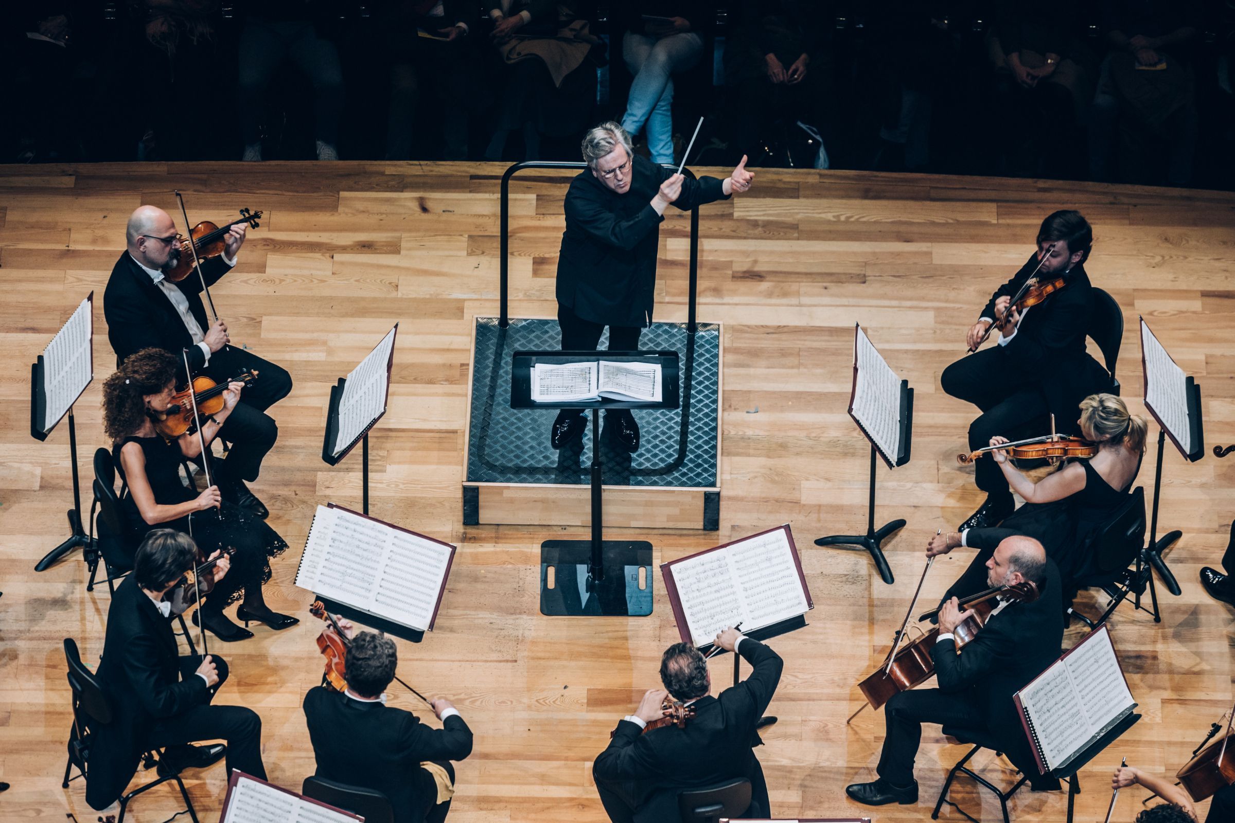 Antonio Pappano et l'Orchestra dell'Accademia Nazionale di Santa Cecilia © Ondine Bertrand