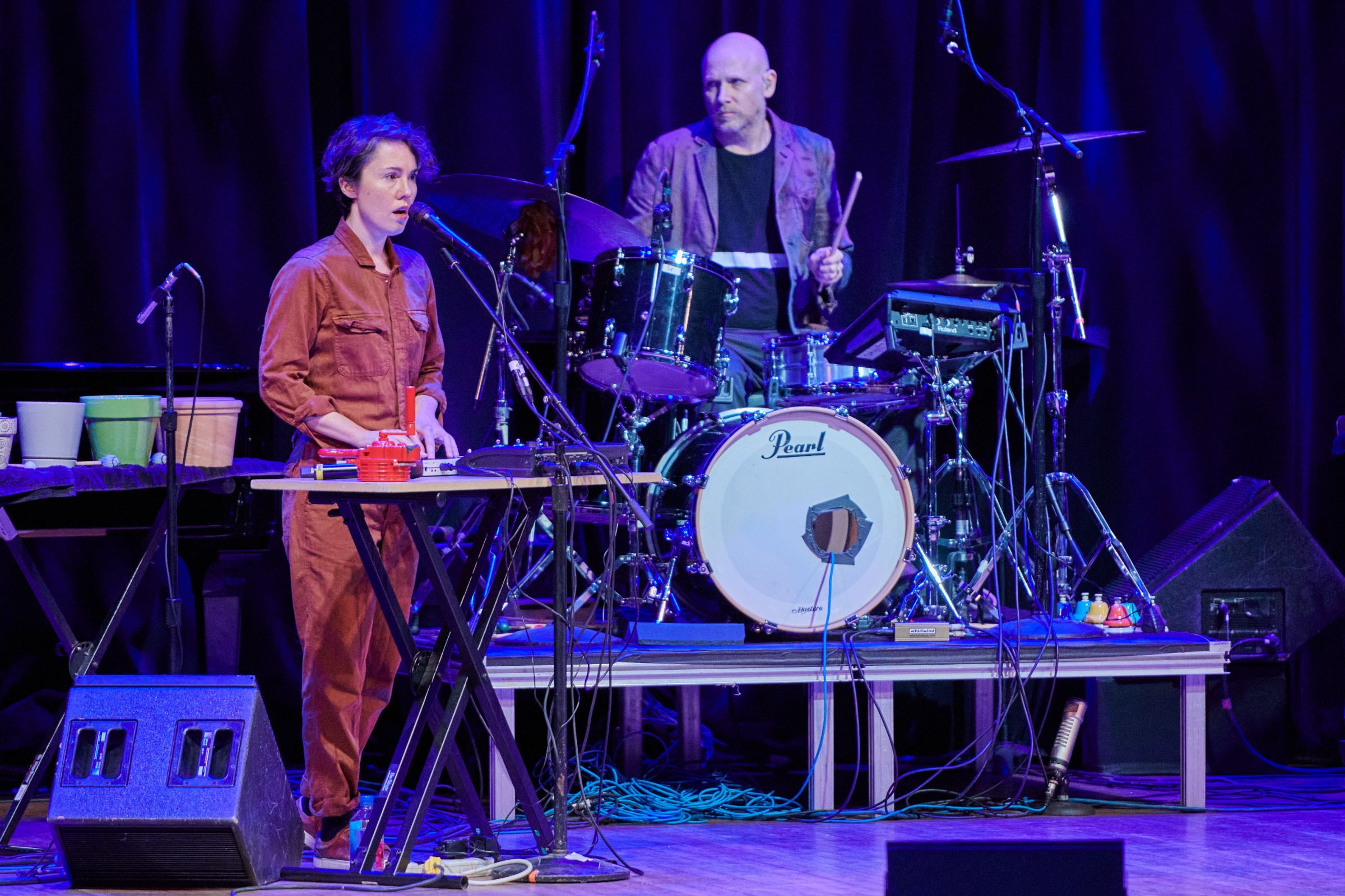 Caroline Shaw and Sō Percussion &copy; Joseph Sinnott
