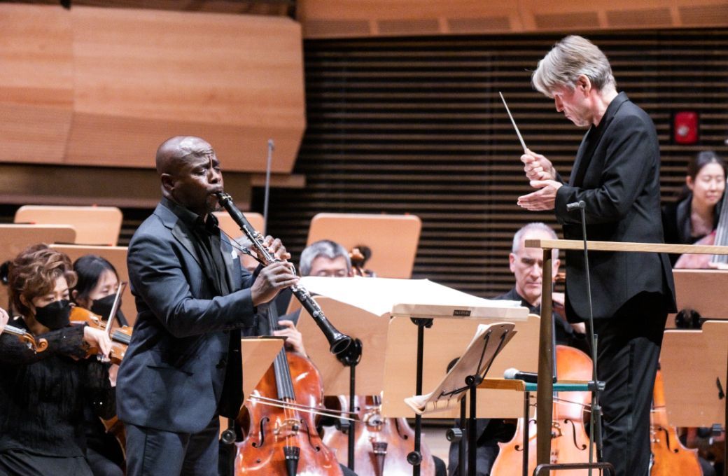 Anthony McGill and Esa-Pekka Salonen &copy; Chris Lee