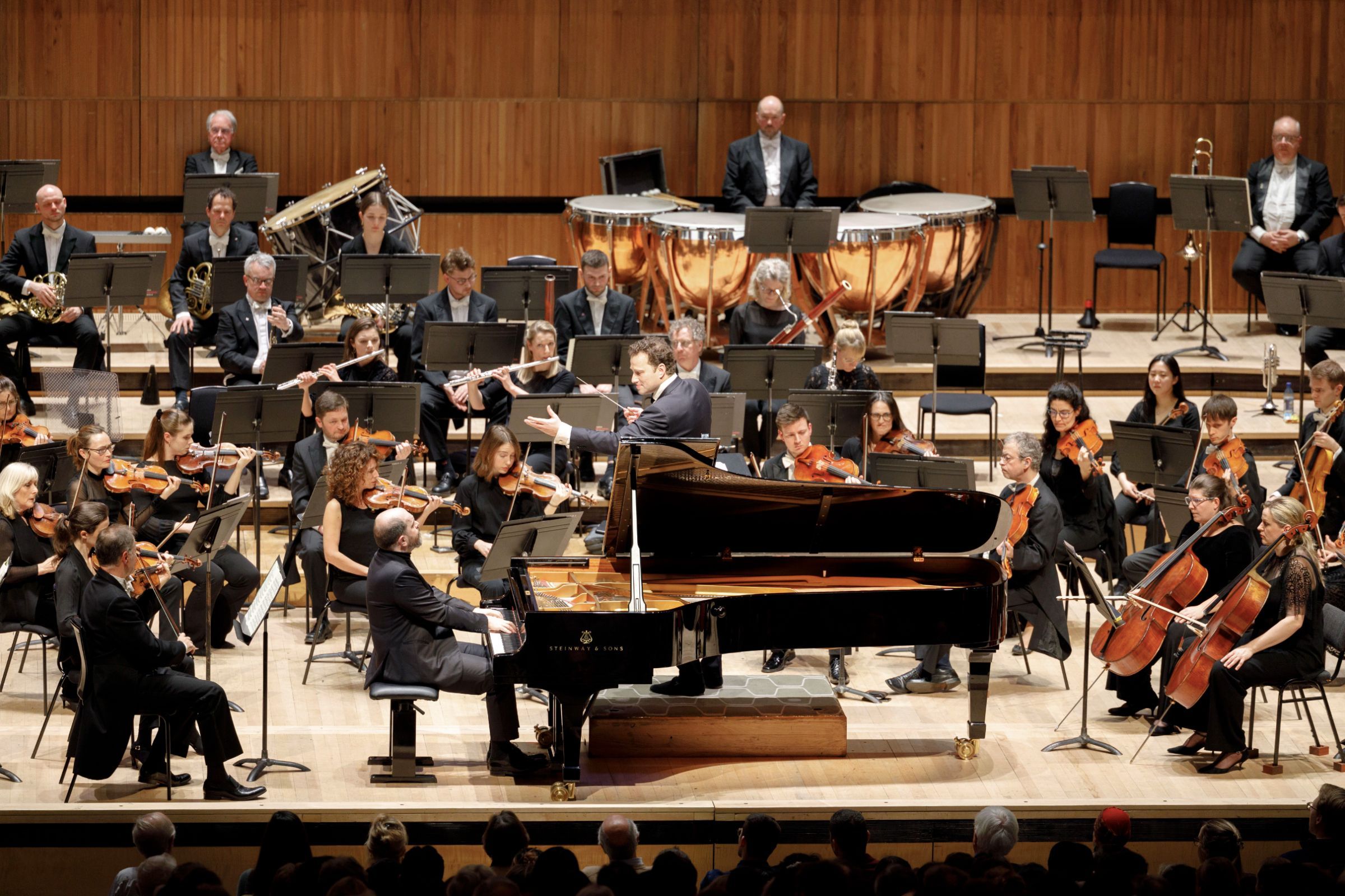 Kirill Gerstein, Nikolaj Szeps-Znaider and the London Philharmonic Orchestra &copy; London Philharmonic Orchestra