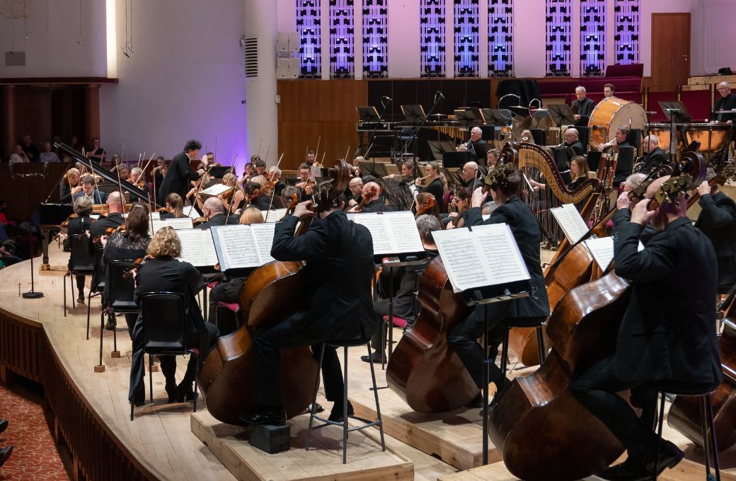Benjamin Grosvenor, Kahchun Wong and the RLPO © Wesley Storey
