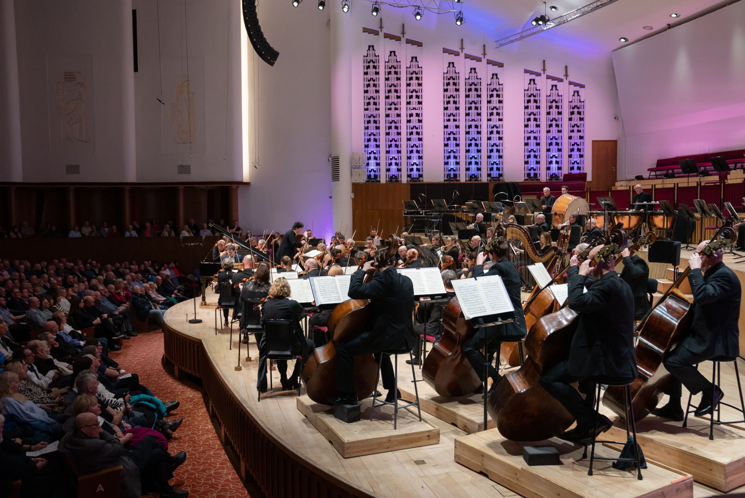 Benjamin Grosvenor, Kahchun Wong and the RLPO © Wesley Storey